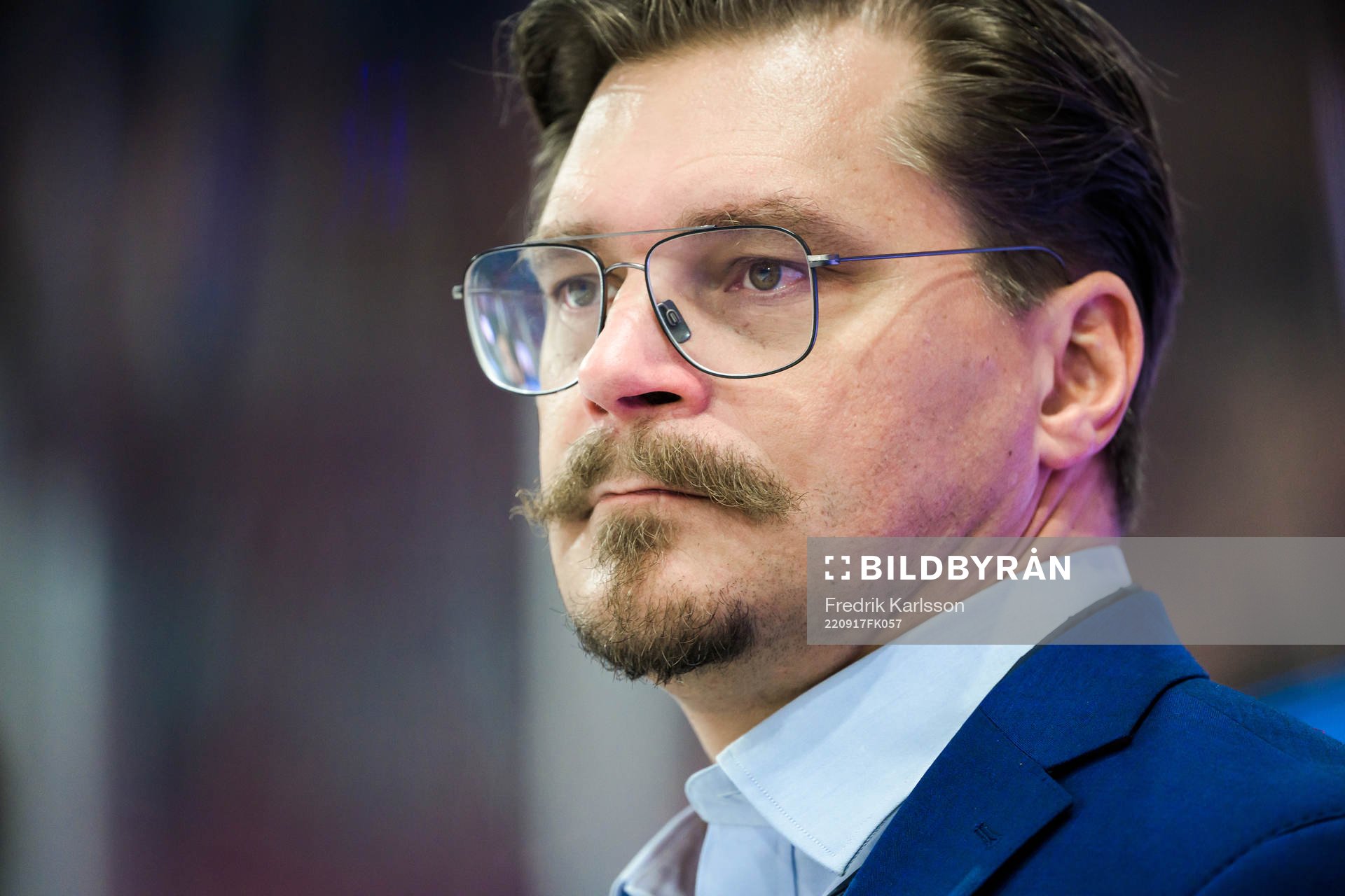 Leksands tränare Björn Hellkvist