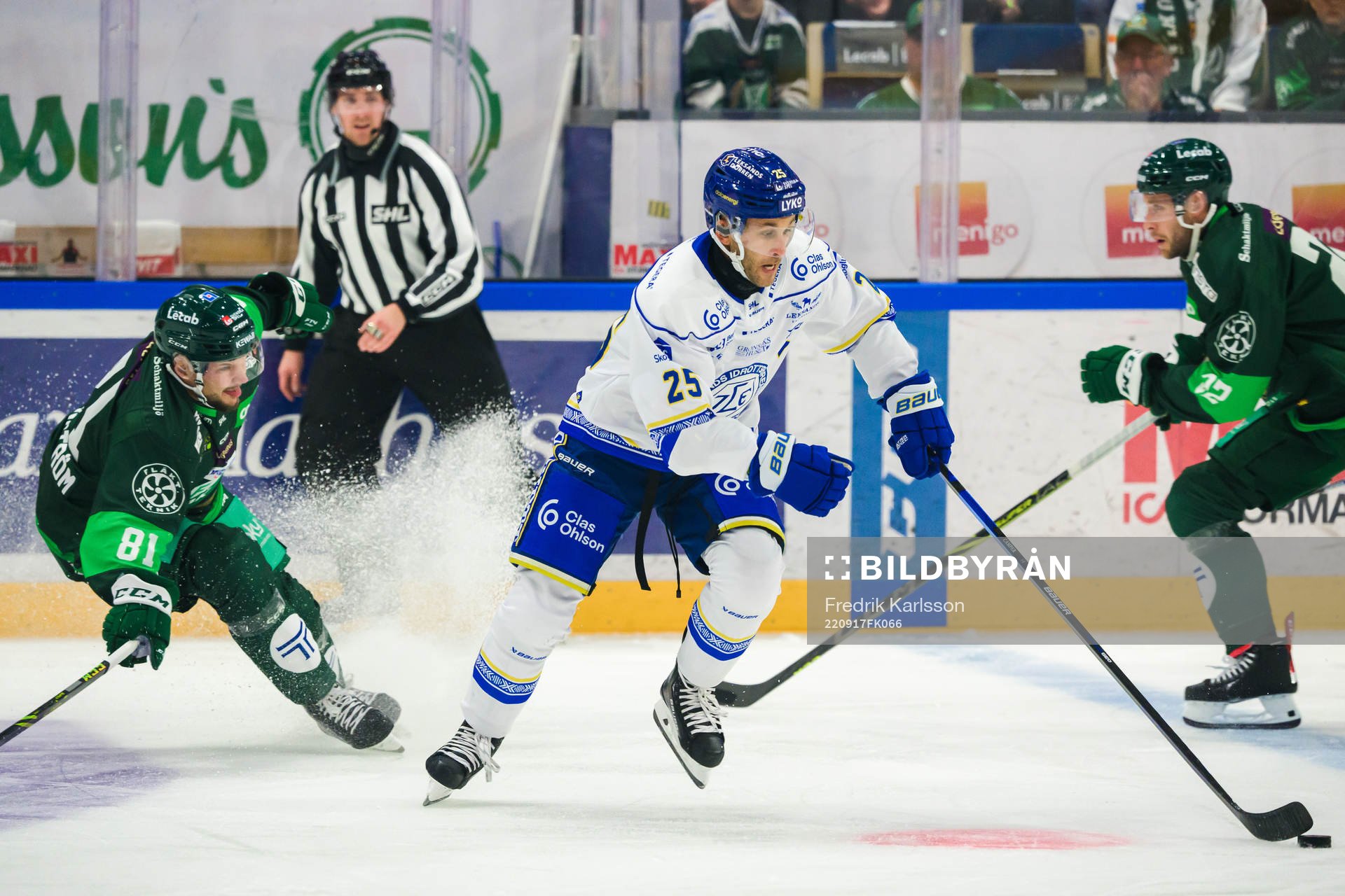 Färjestads Theodor Lennström och Leksands Carter Camper