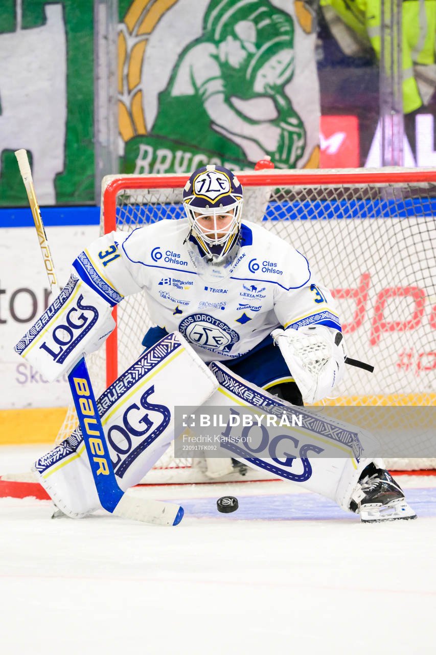 Leksands målvakt Kasimir Kaskisuo