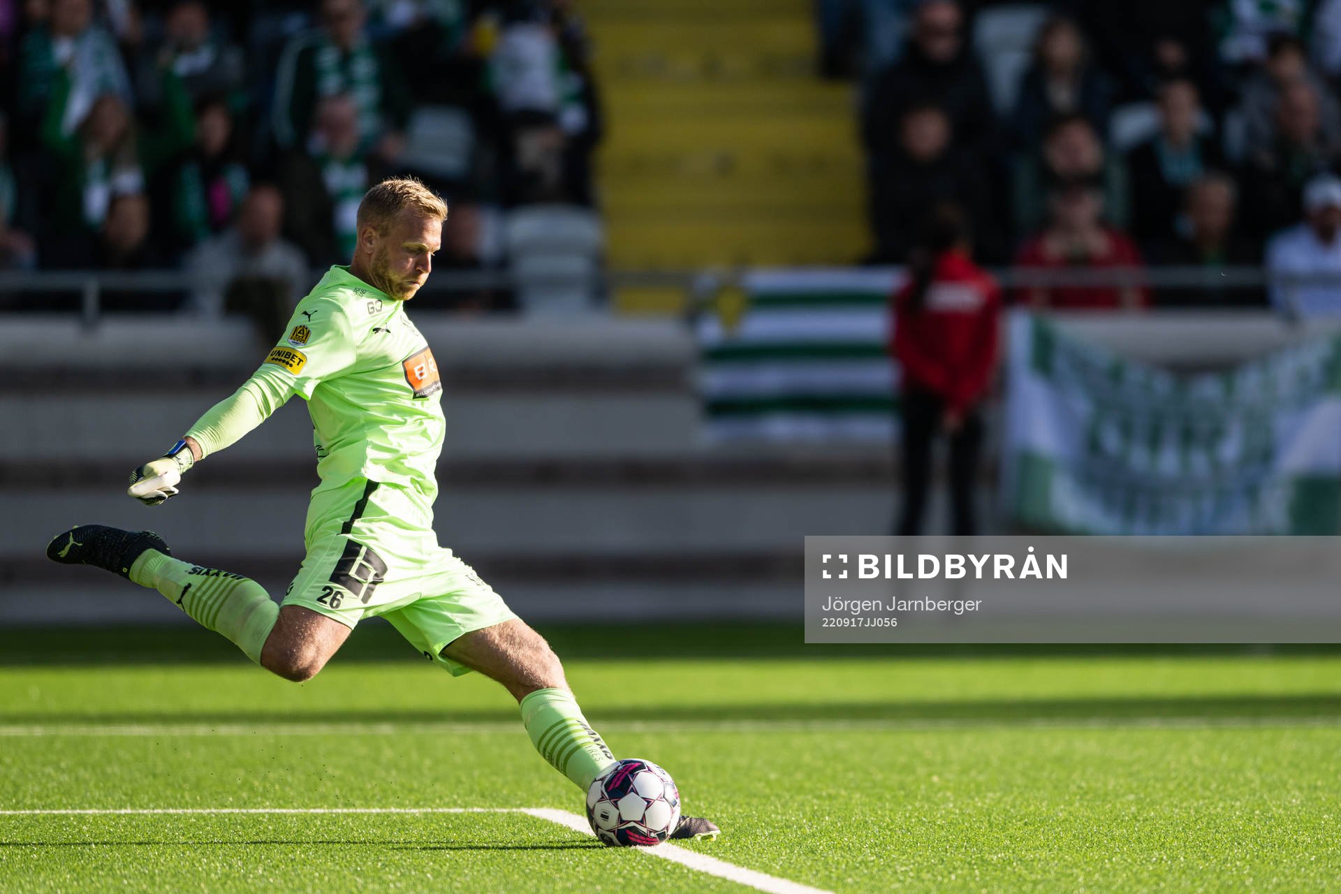 Häckens målvakt Peter Abrahamsson