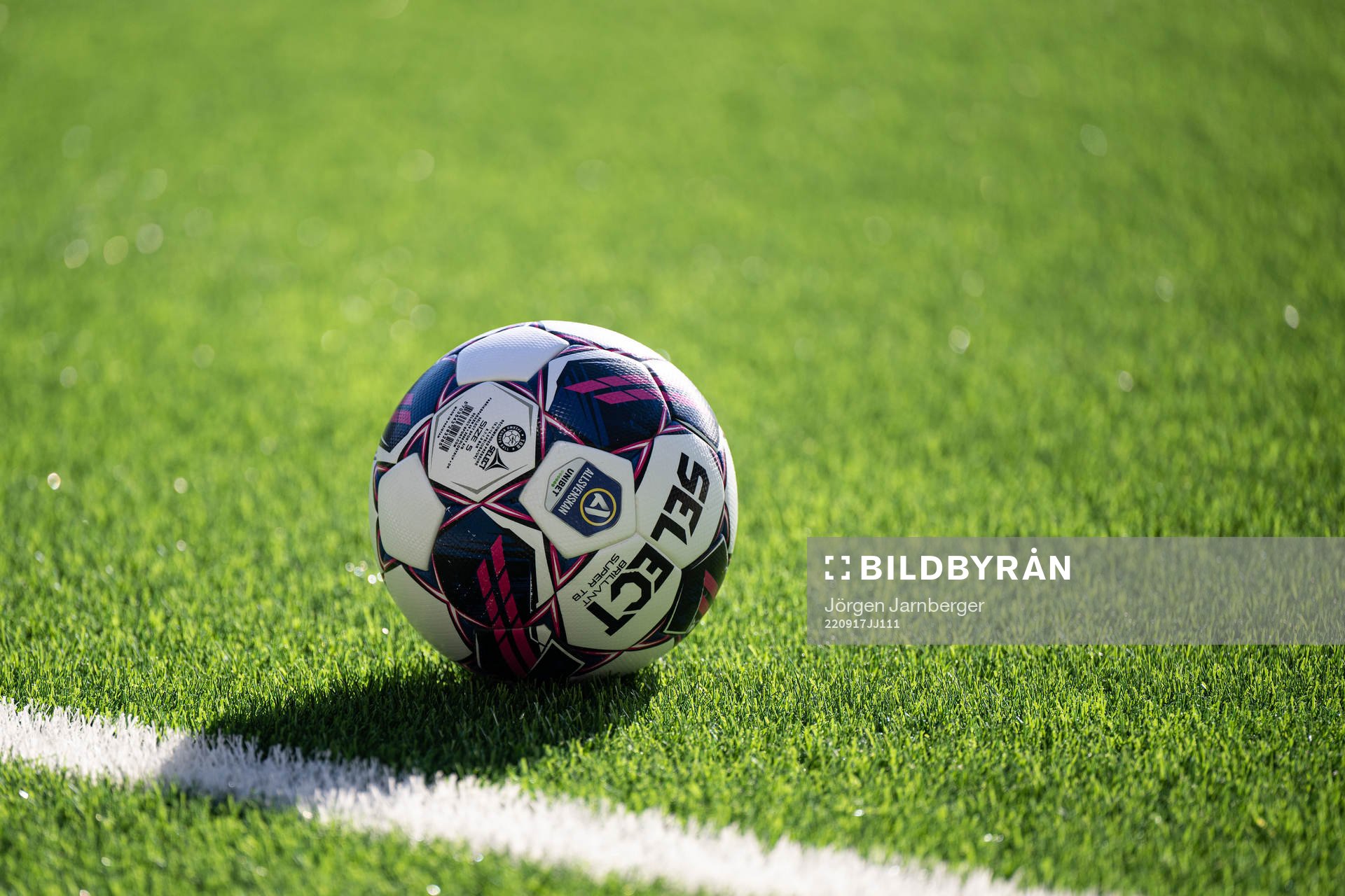 Matchboll på konstgräset