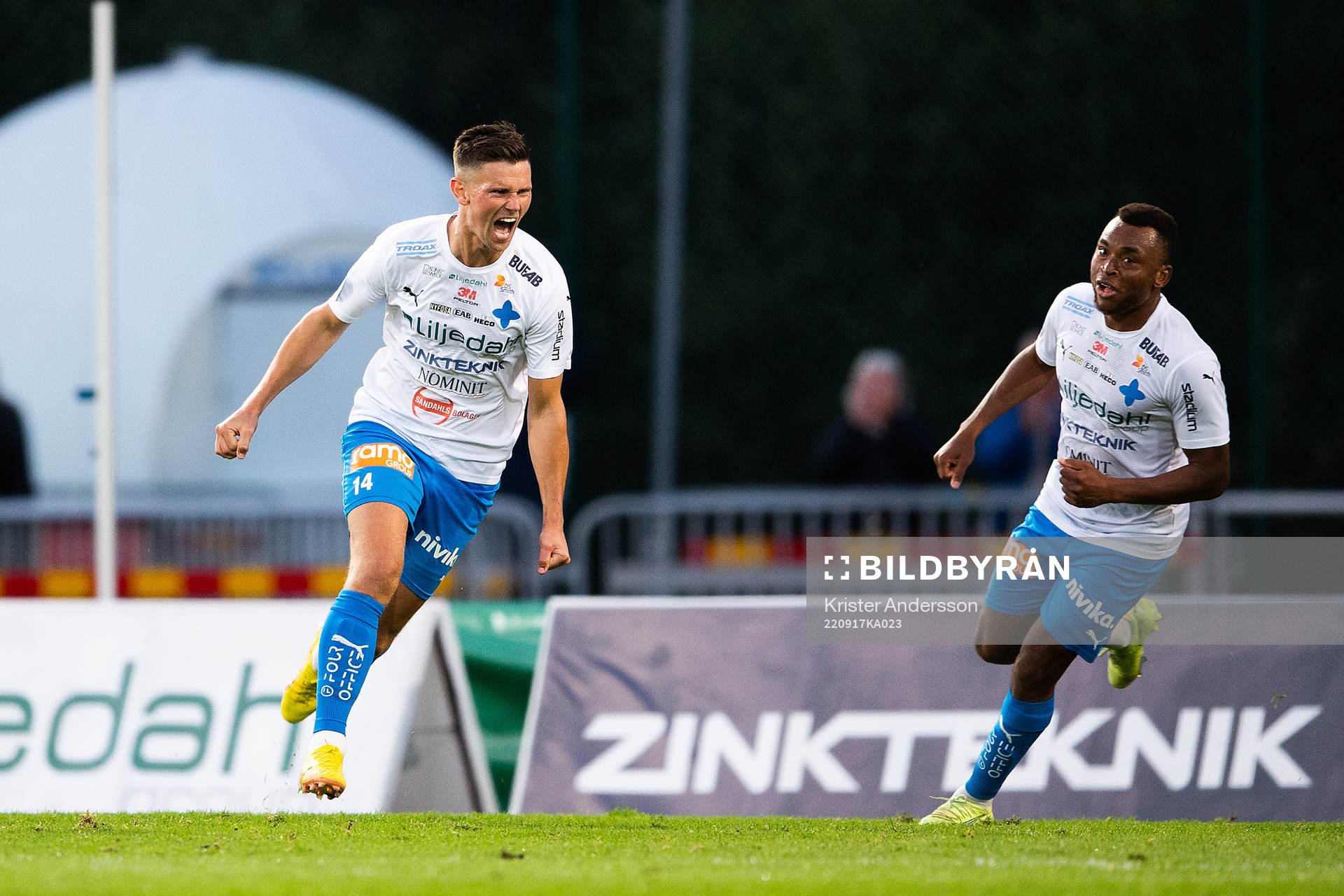 Värnamos Marcus Antonsson gör 1-0