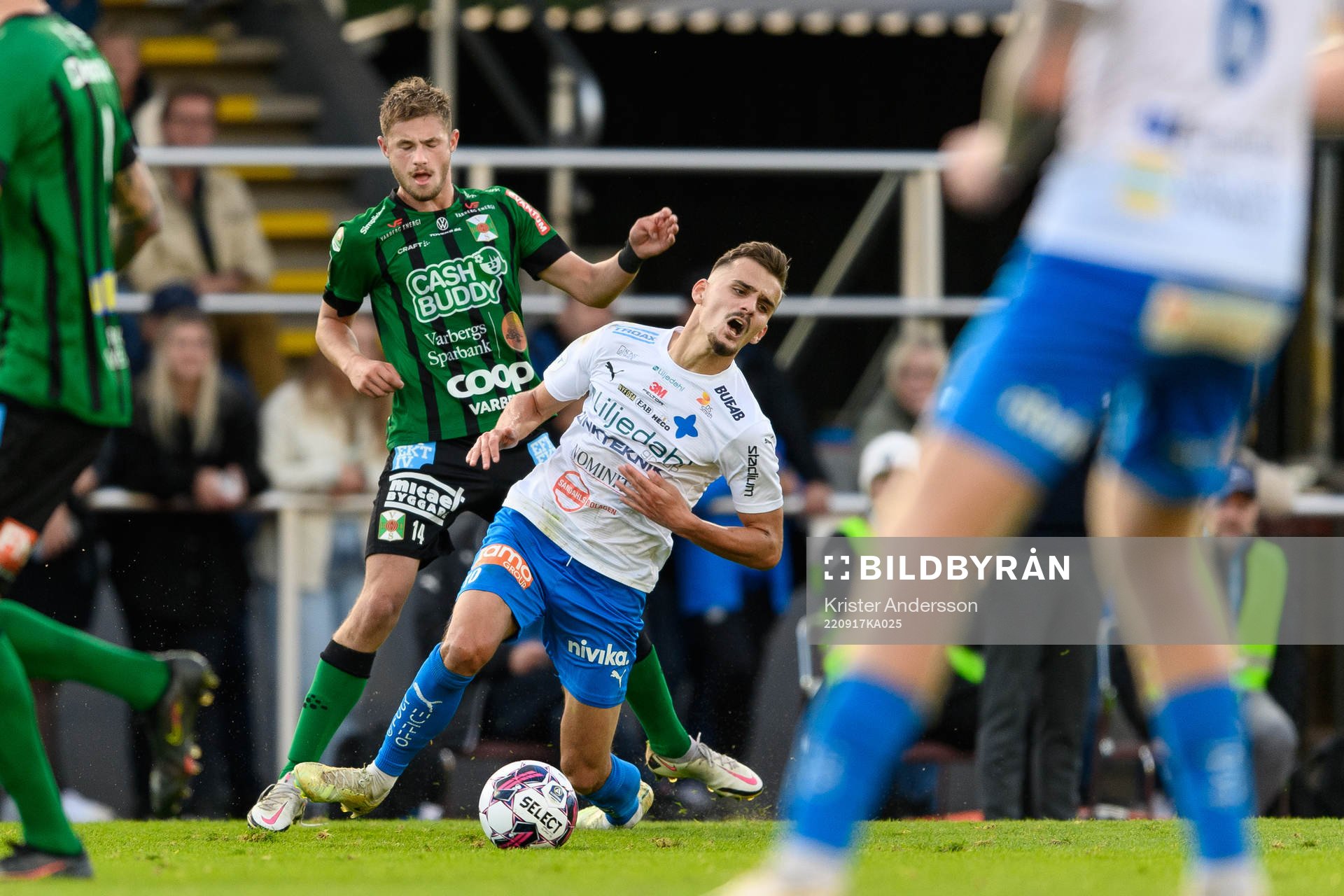 Varbergs Oliver Alfonsi och Värnamos Ajdin Zeljkovic