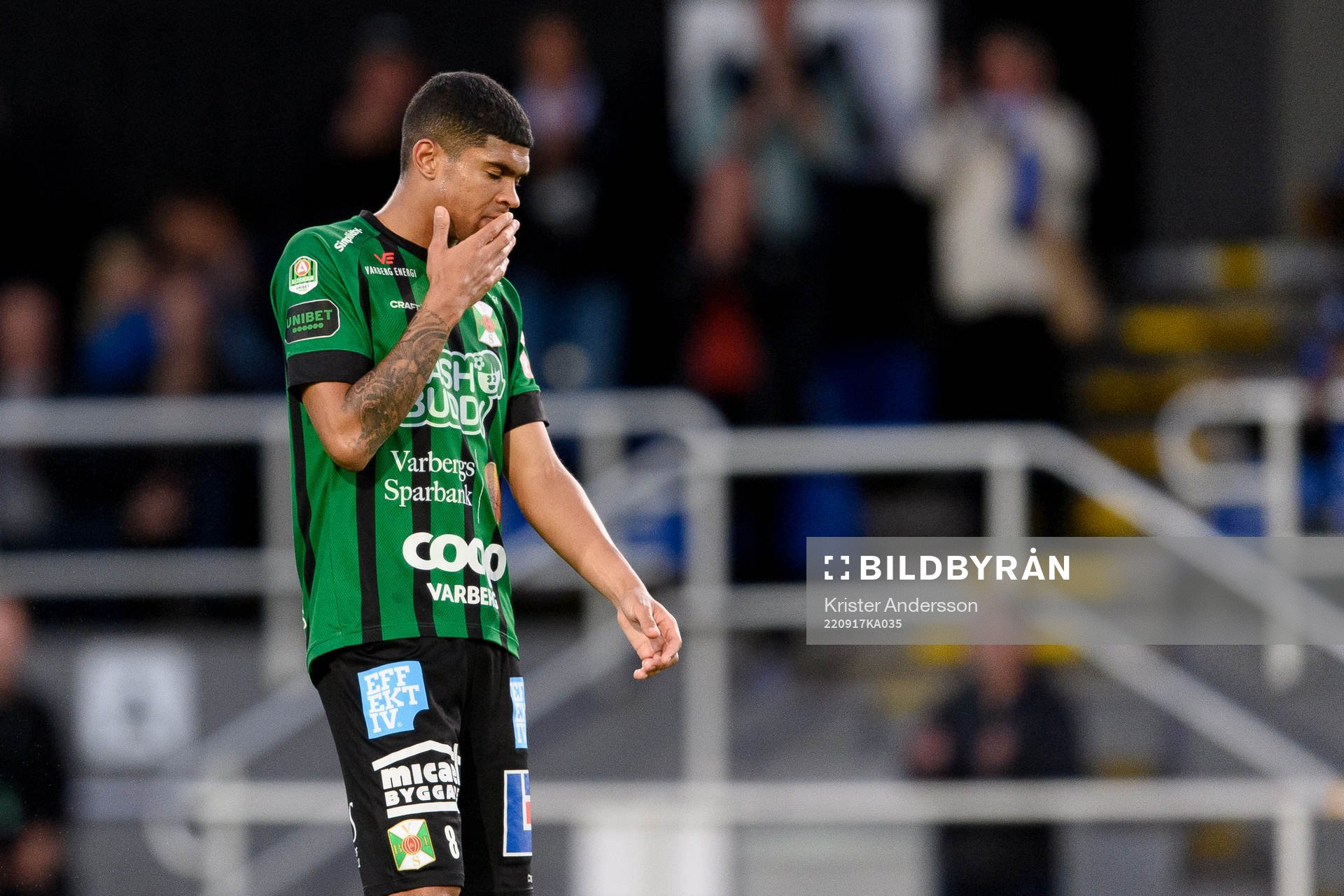 Varbergs Luke Le Roux deppar