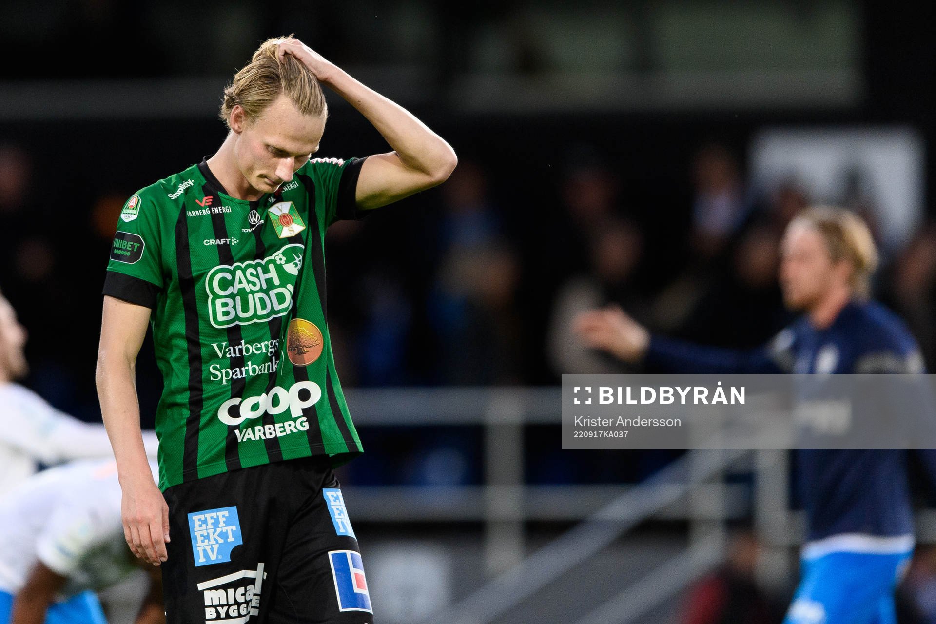 Varbergs Alexander Johansson deppar