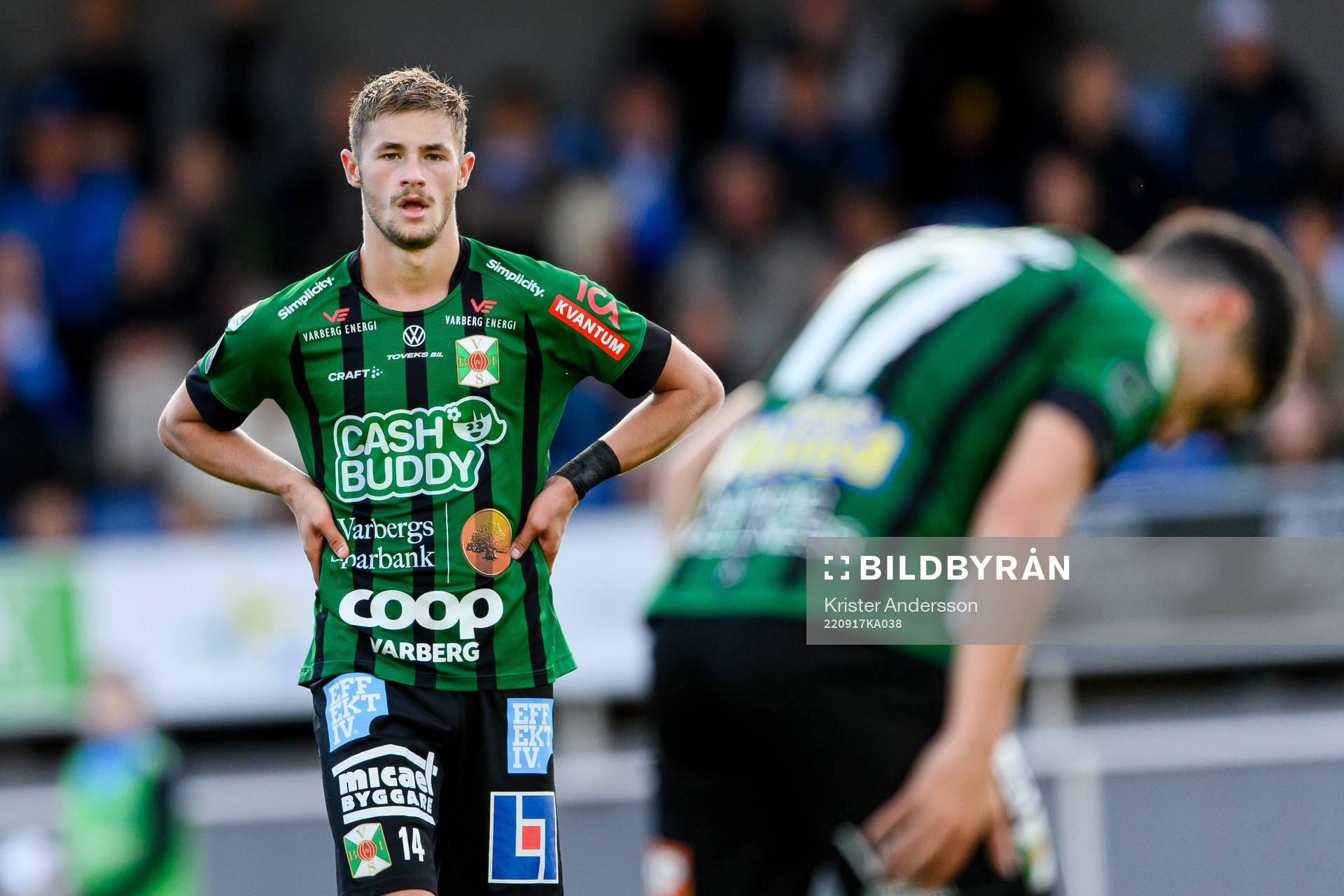 Varbergs Oliver Alfonsi deppar
