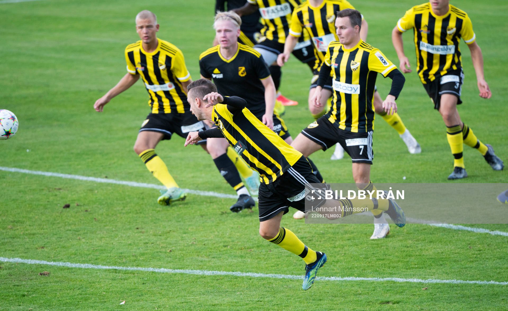 IFK Hässleholms Max Sandberg i matchen i div. 2 mellan IFK