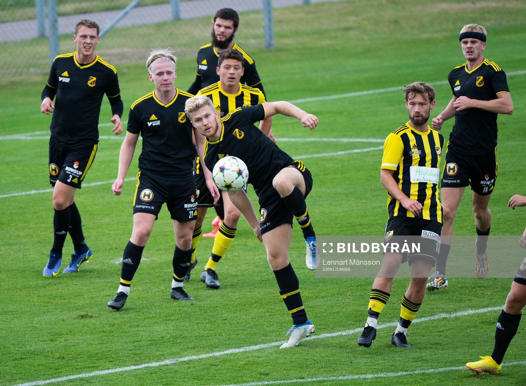 i matchen i div. 2 mellan IFK Hässleholm och Räppe GoIF i