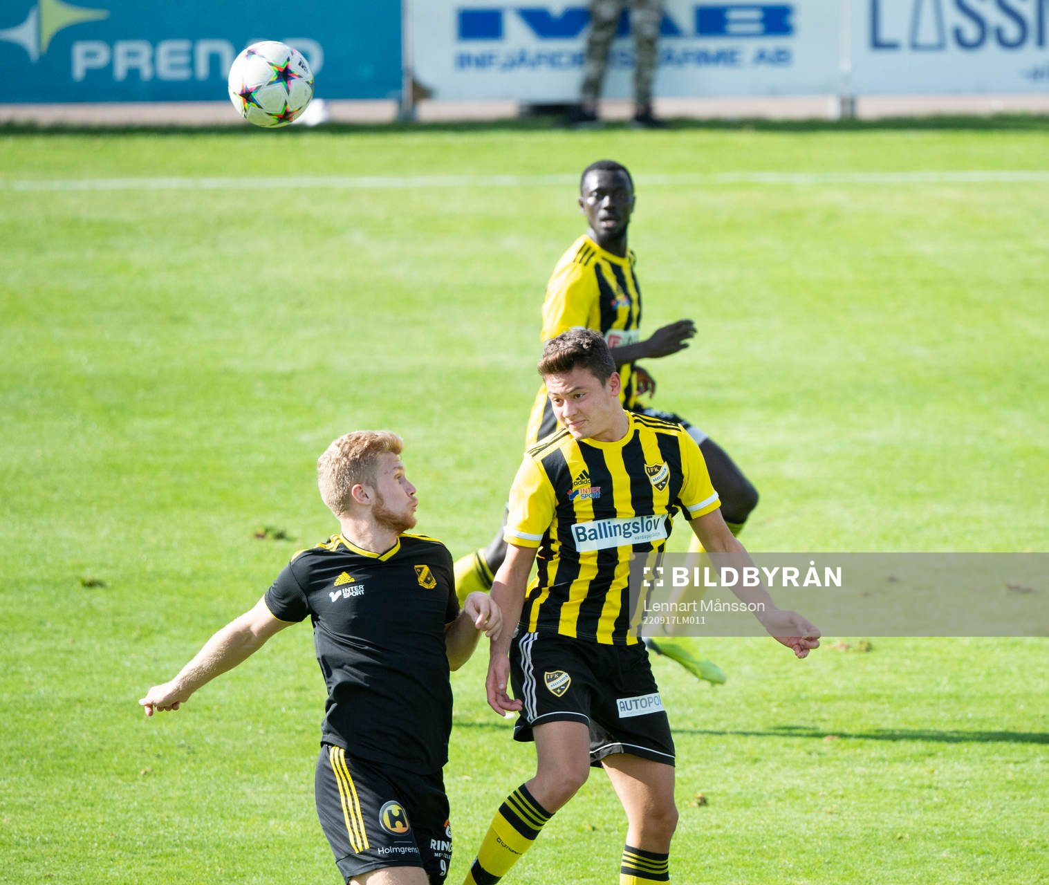 IFK Hässleholms Isak Orajärvi i matchen i div. 2 mellan