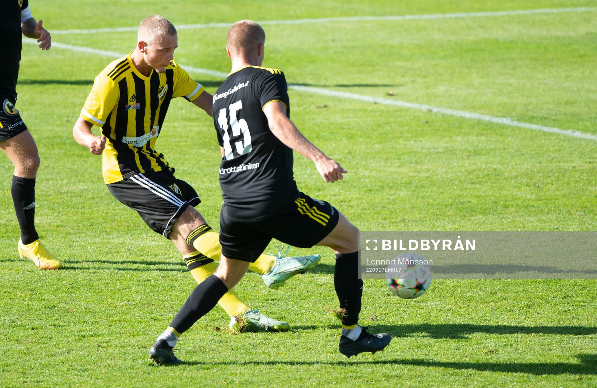 IFK Hässleholms Olle Kjellman Olblad i matchen i div. 2