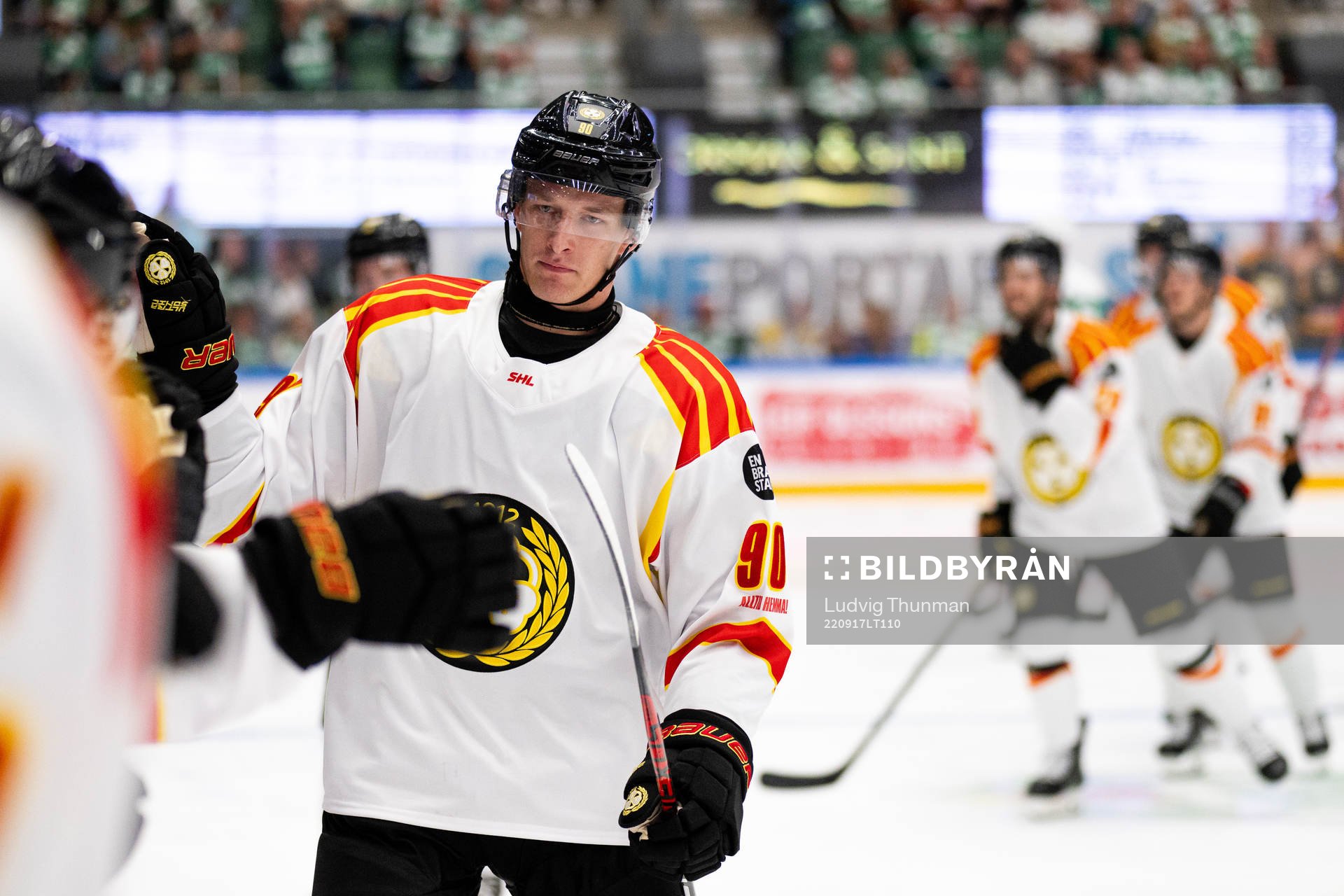 Brynäs David Sklenicka jublar
