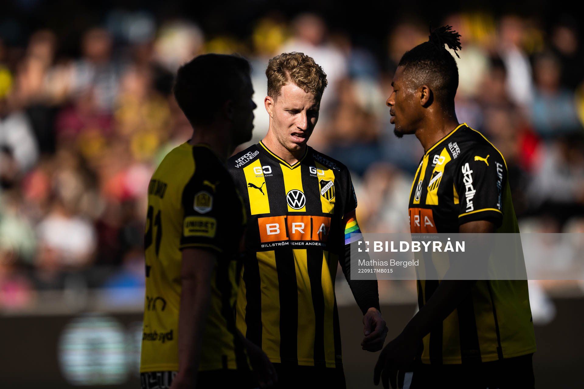 Häckens Tomas Olai Totland, Samuel Gustafson och Franklin