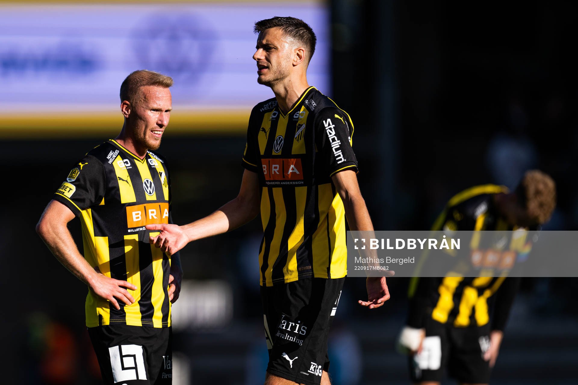 Häckens Mikkel Rygaard Jensen och Alexander Jeremejeff