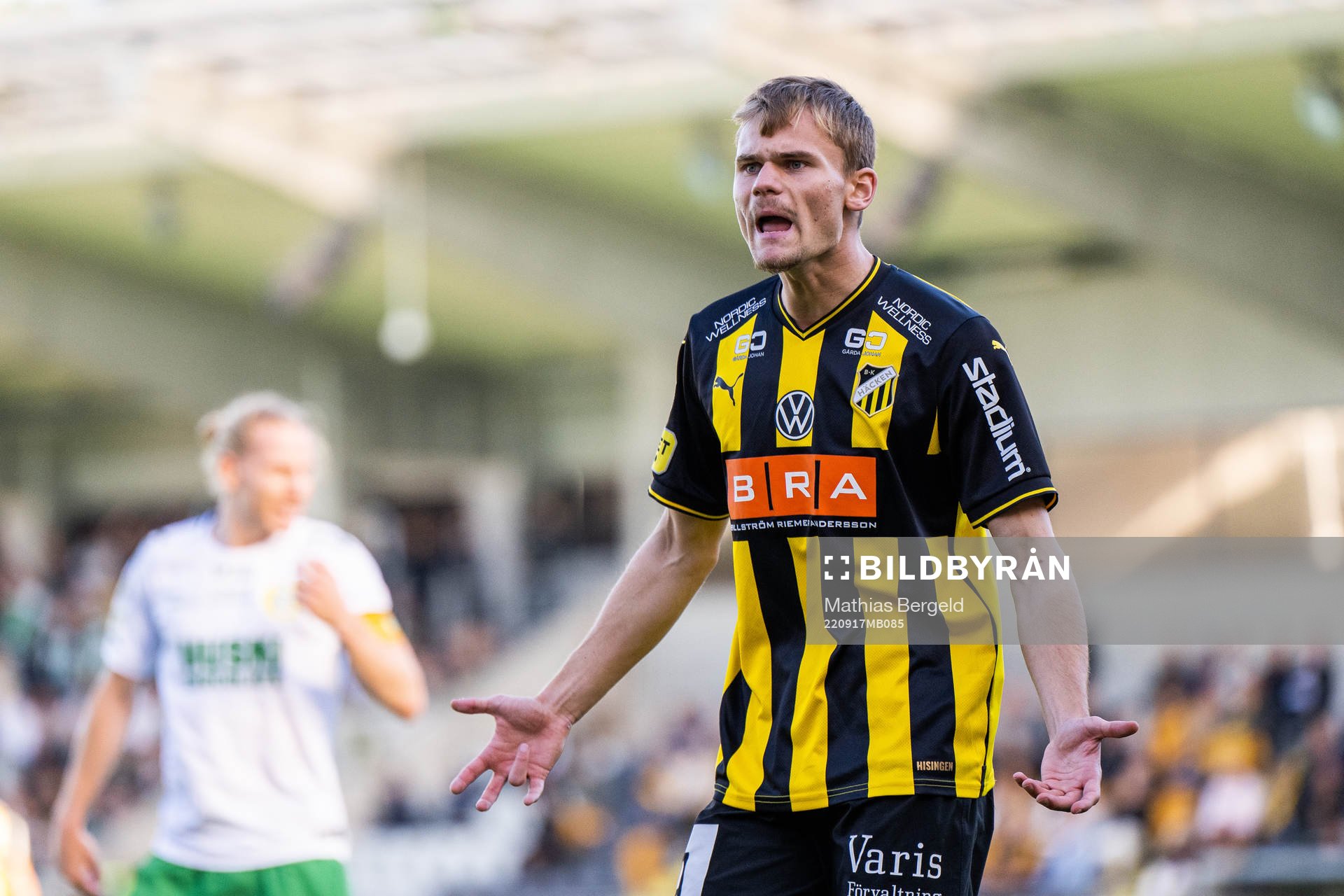 Häckens Oscar Uddenäs reagerar