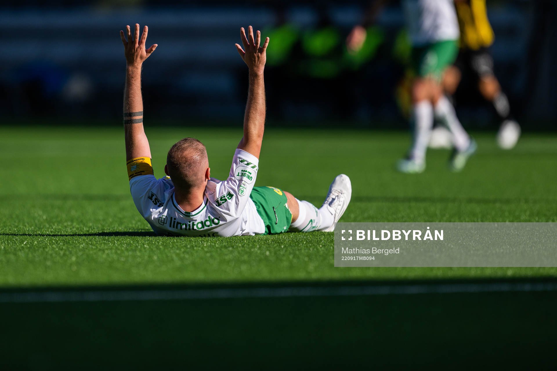 Hammarbys Darijan Bojanic har ont