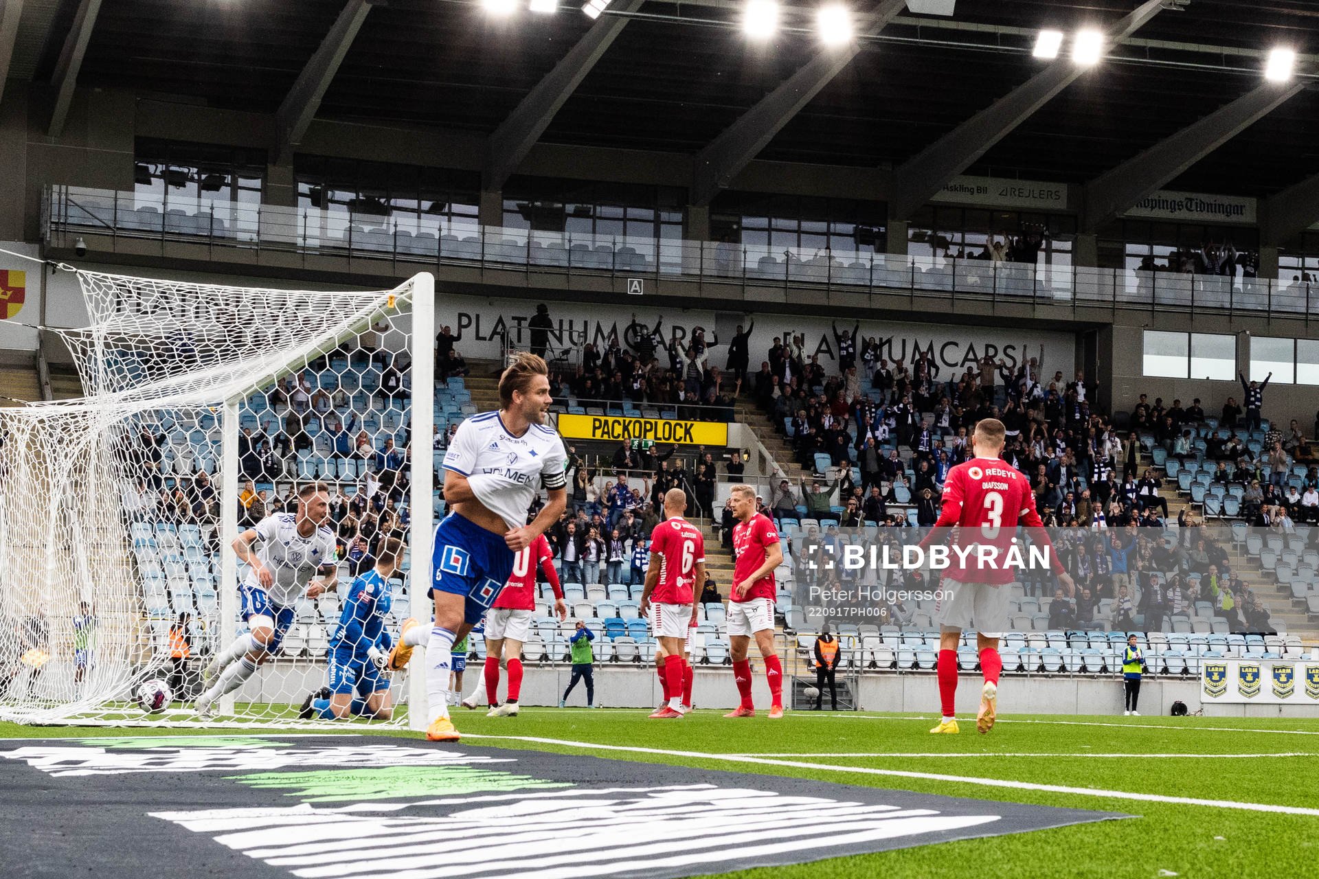 IFK Norrköpings Christoffer Nyman jublar