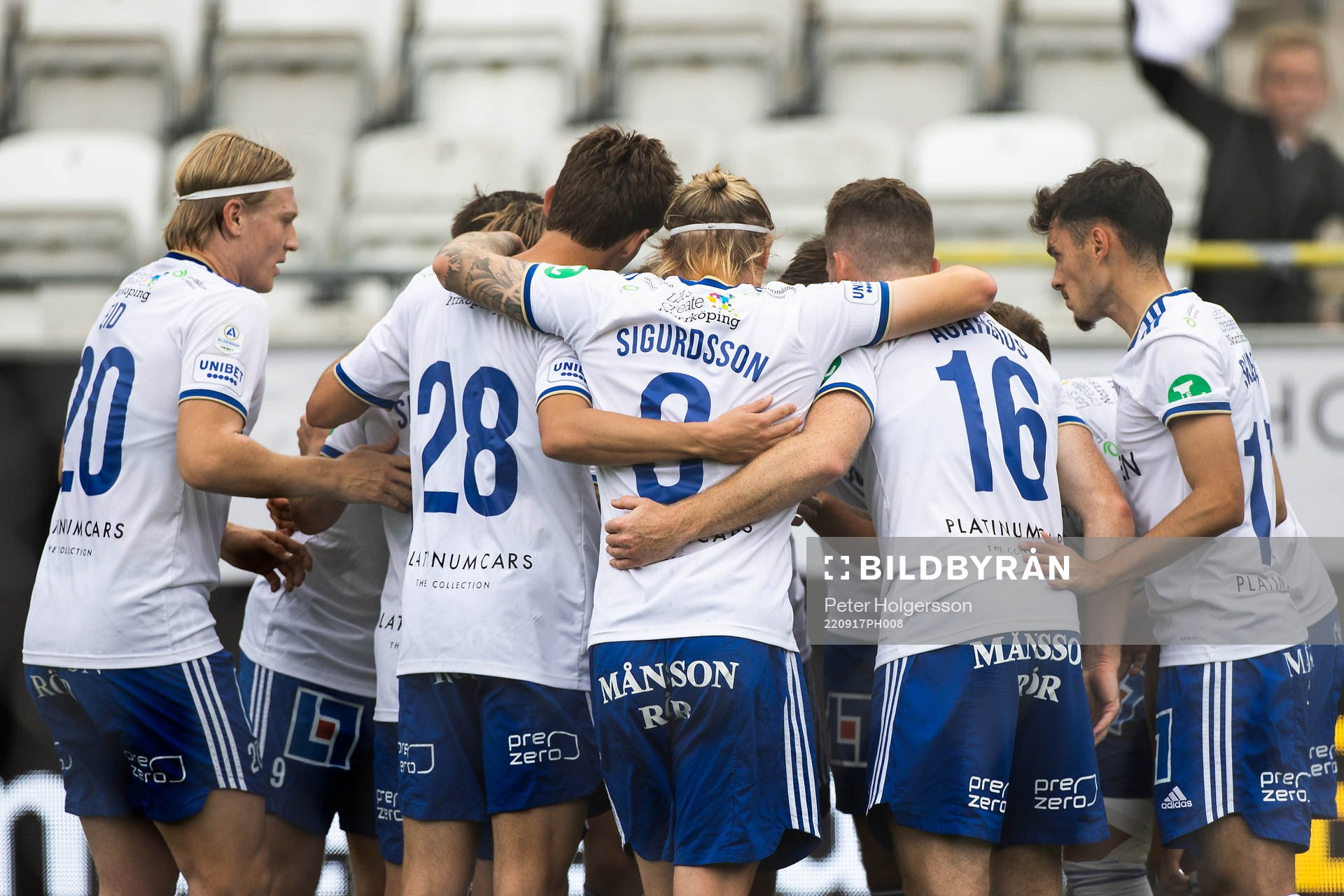 IFK Norrköpings Christoffer Nyman jublar