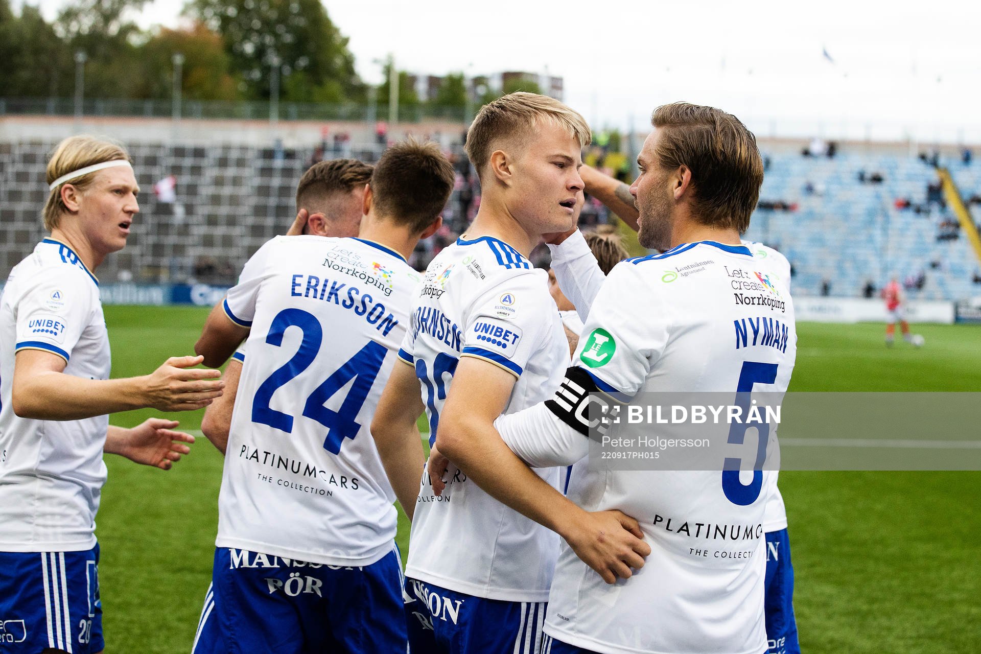 IFK Norrköpings Andri Lucas Gudjohnsen och Christoffer