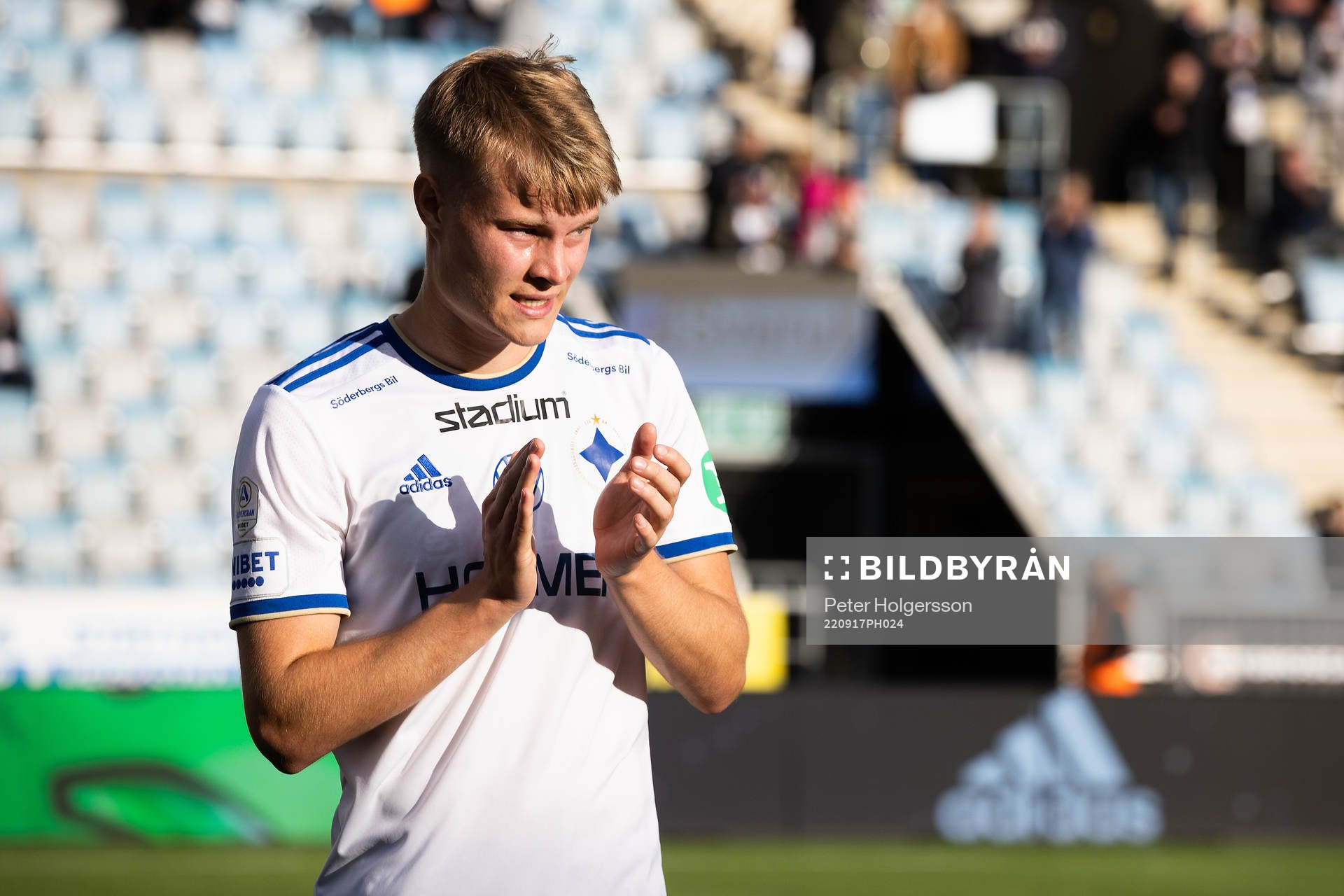 IFK Norrköpings Andri Lucas Gudjohnsen deppar