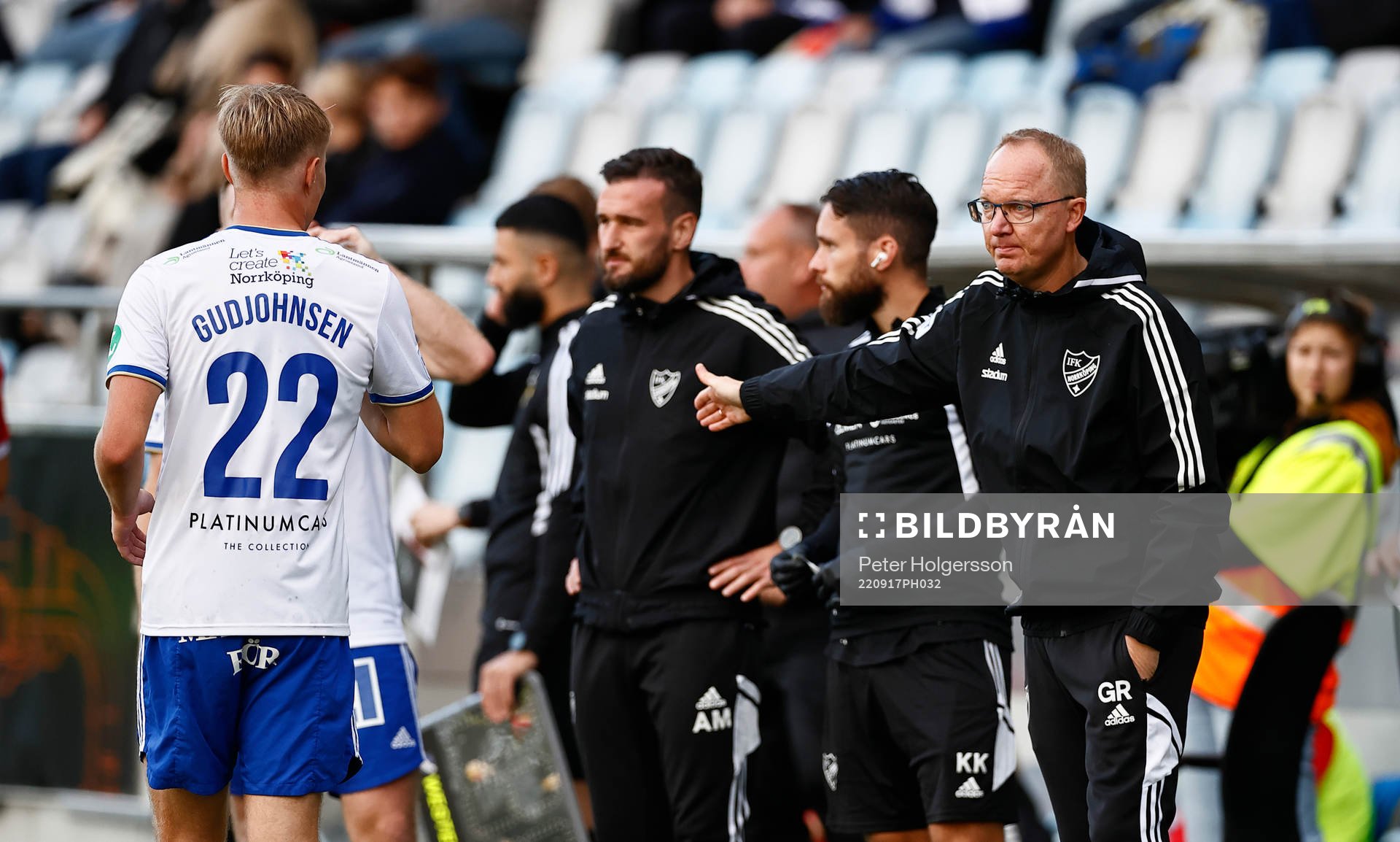 IFK Norrköpings tränare Glen Riddersholm
