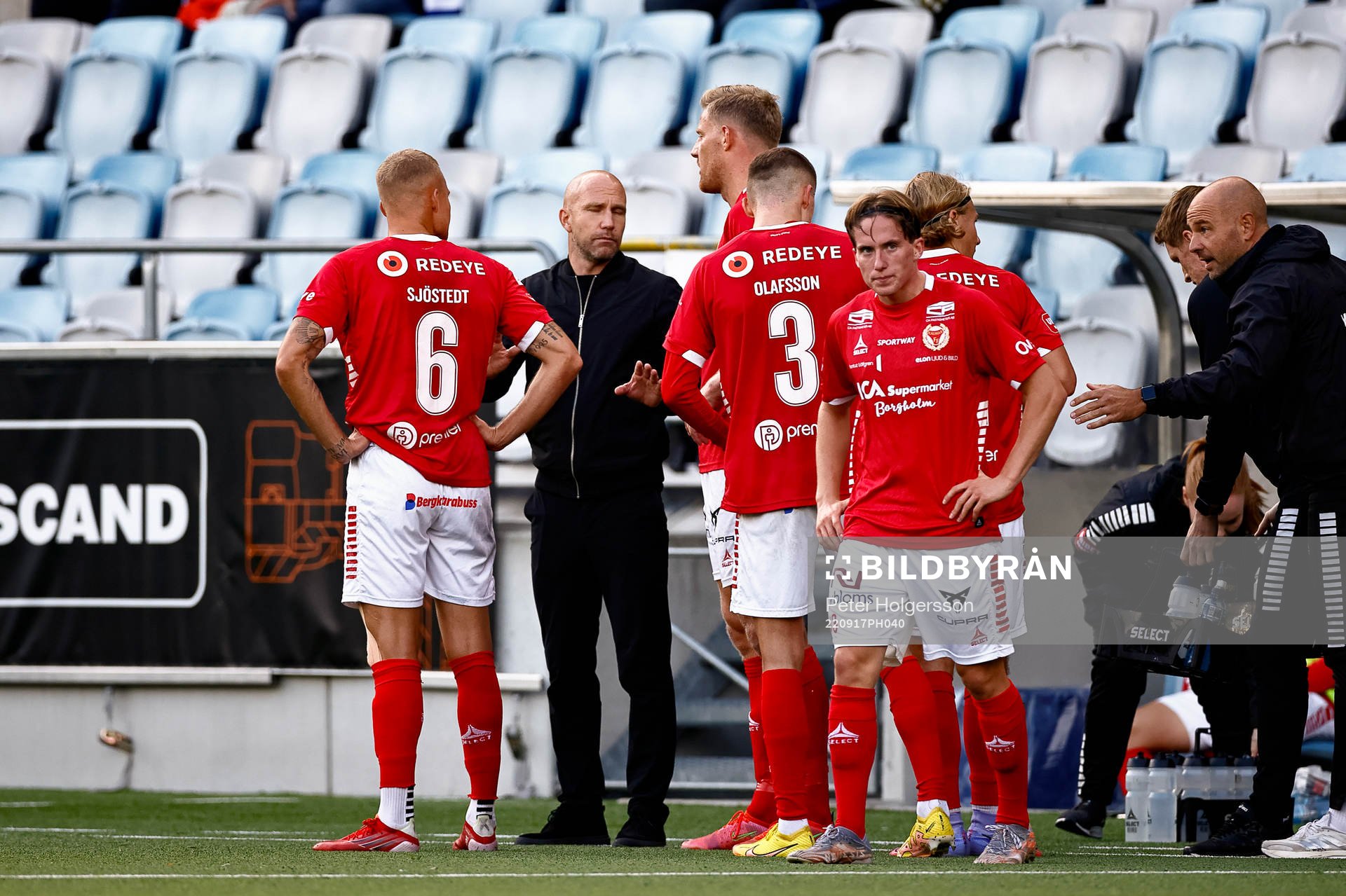 Kalmars tränare Henrik Rydström