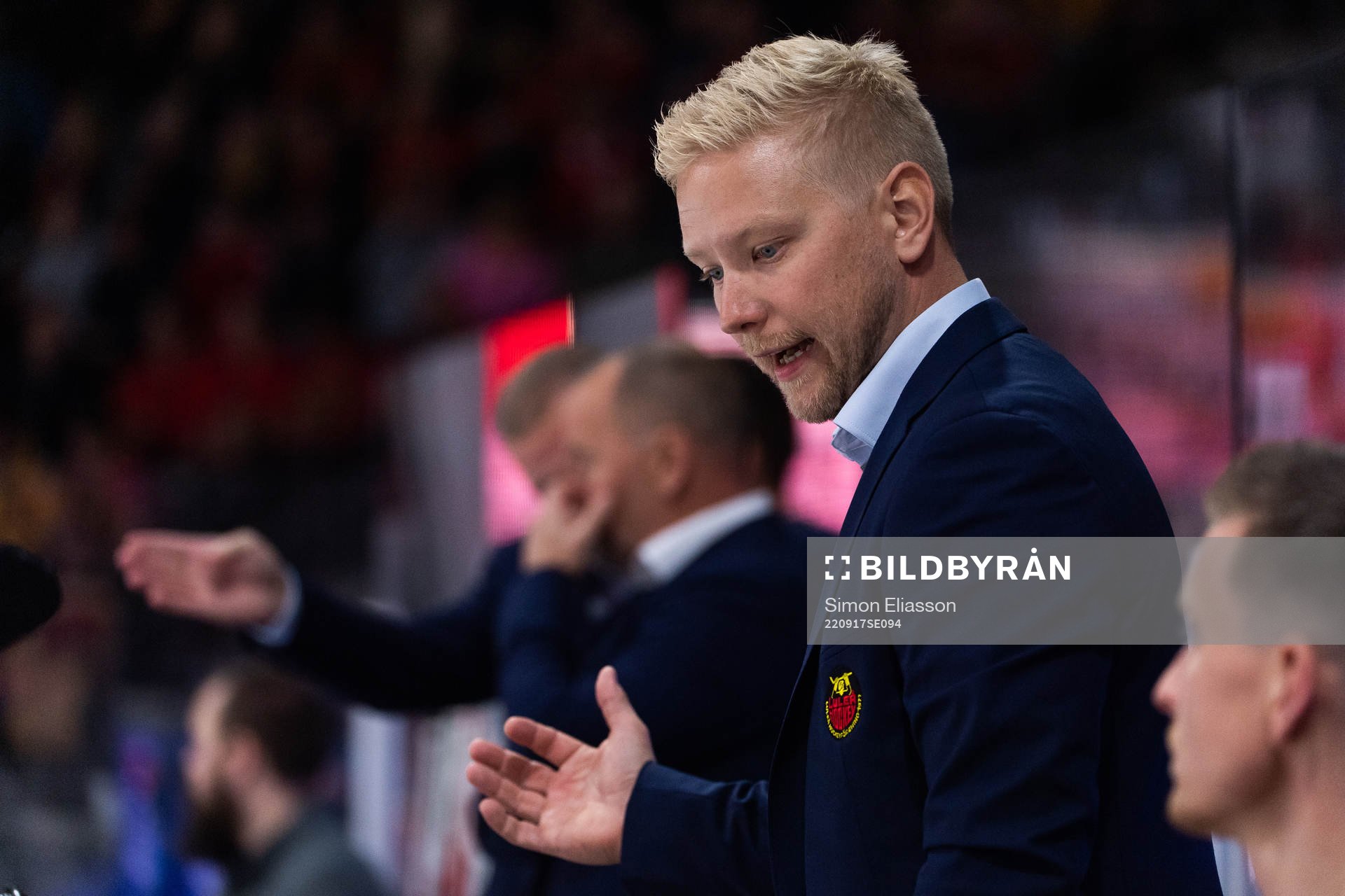 Luleås assisterande tränare Antti Alamäki