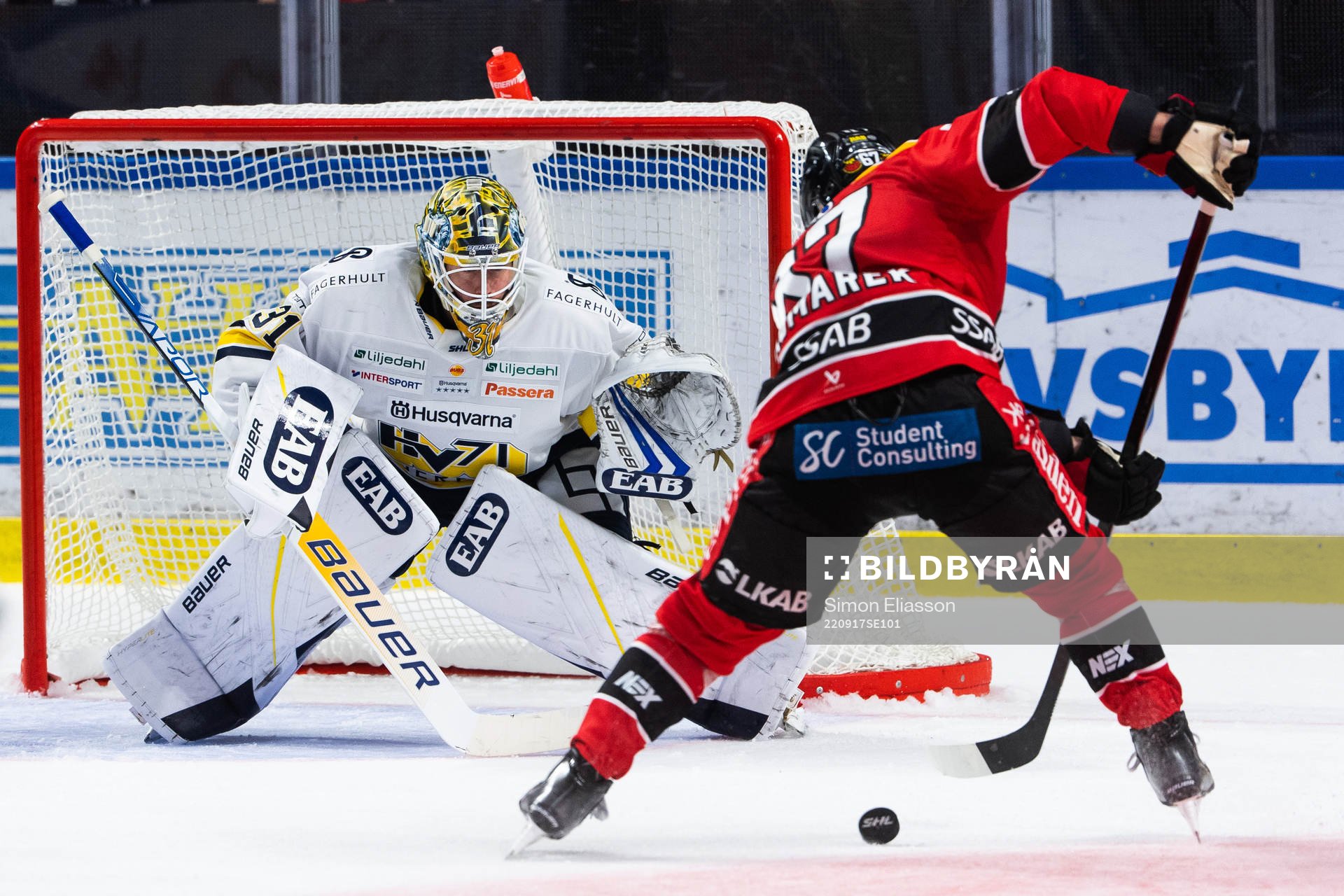 HV71s målvakt Joni Ortio