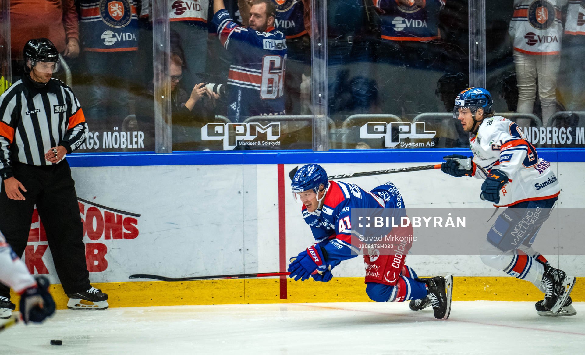 Oskarshamns Johan Johnsson och Växjös Manuel Ågren