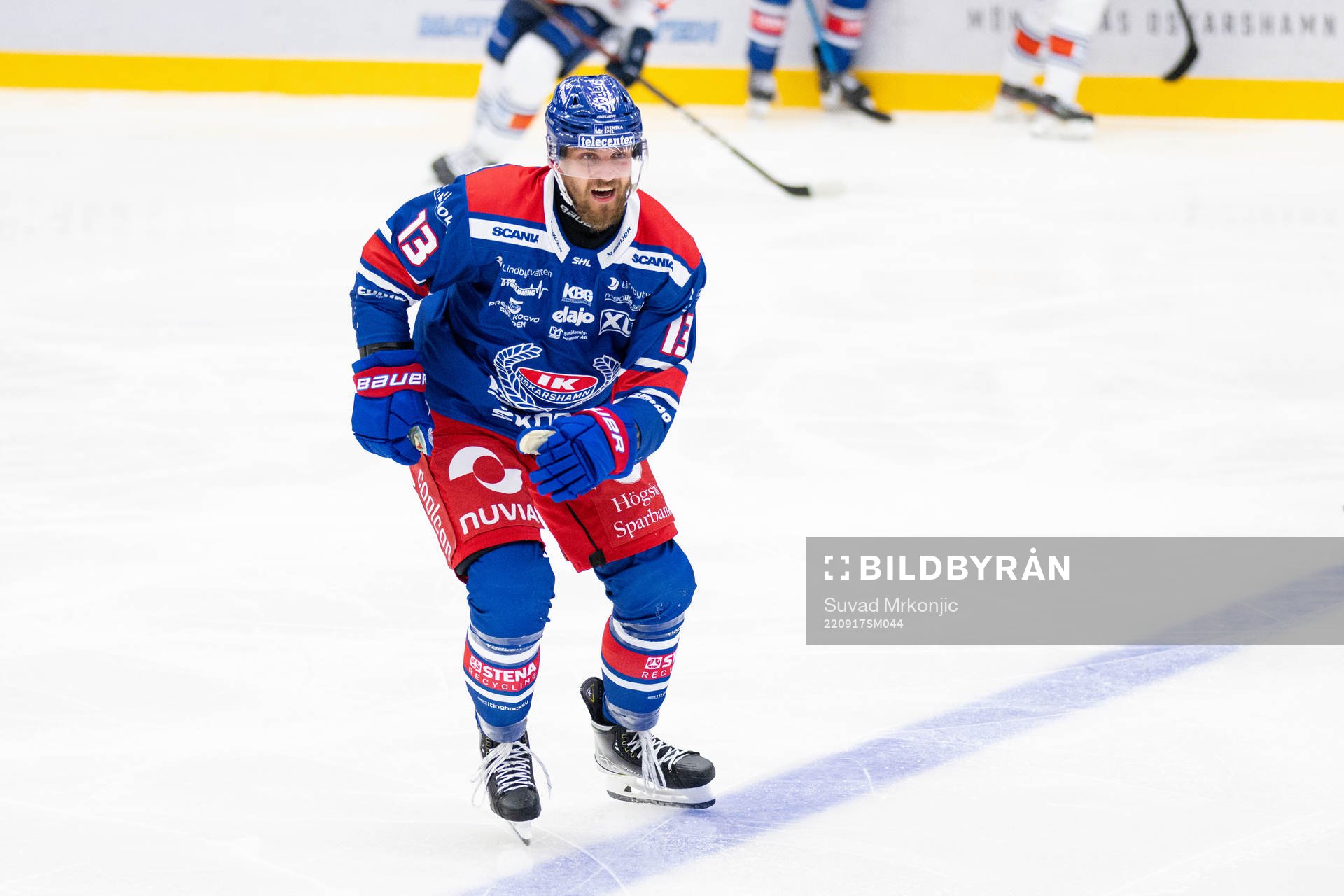 Oskarshamns Jiri Smejkal har ont