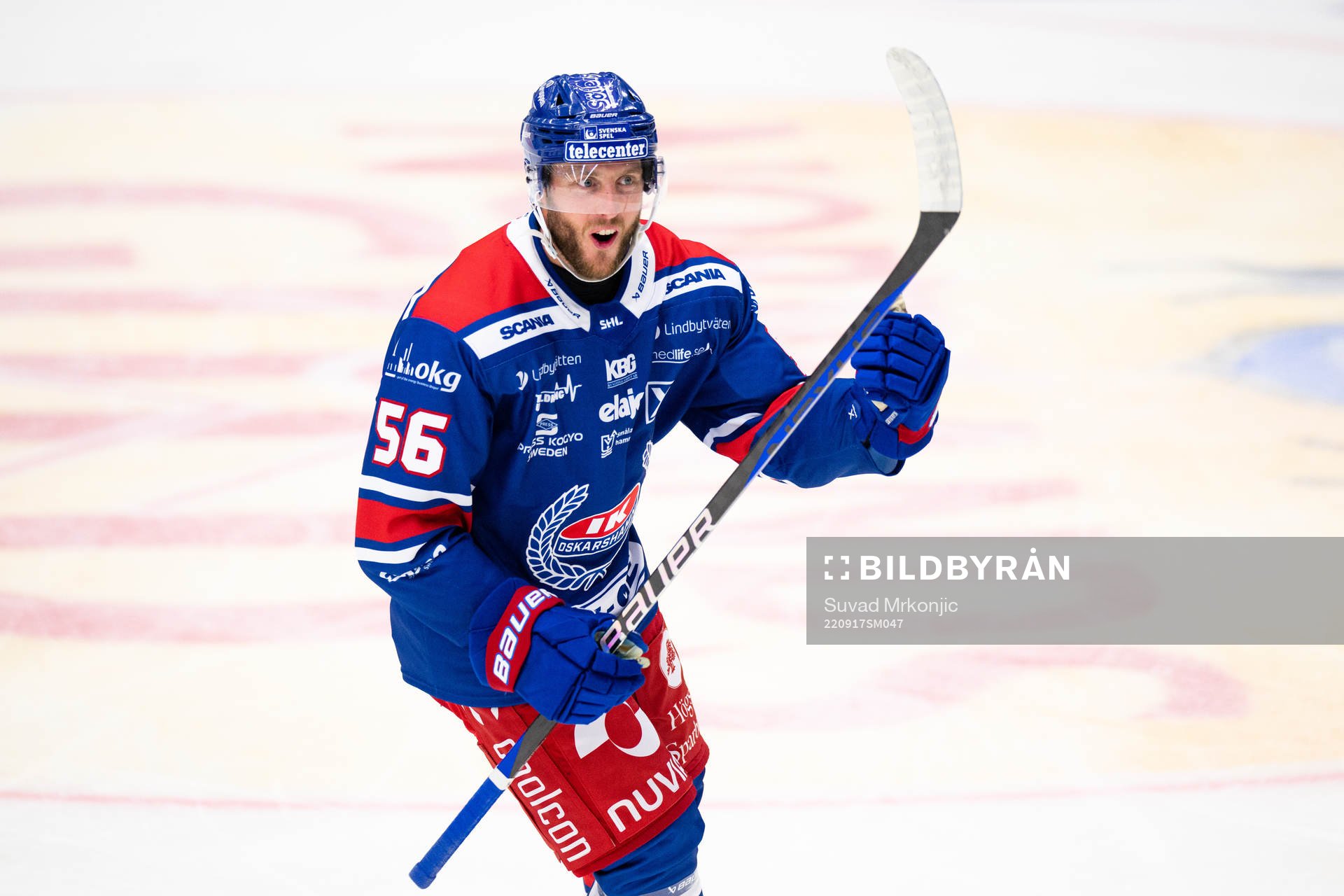 Oskarshamns Robin Norell jublar