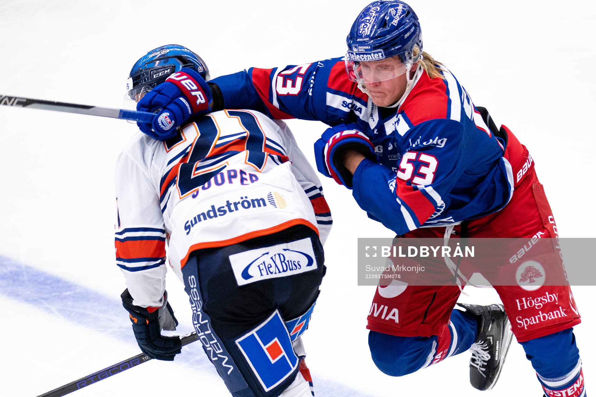 Växjös Brian Cooper och Oskarshamns Anthon Eriksson
