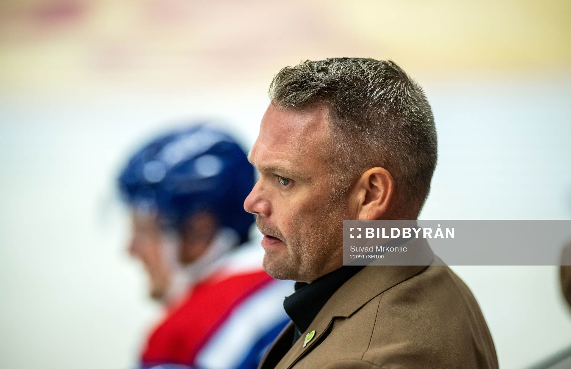 Oskarshamns assisterande tränare Mikael Holmqvist