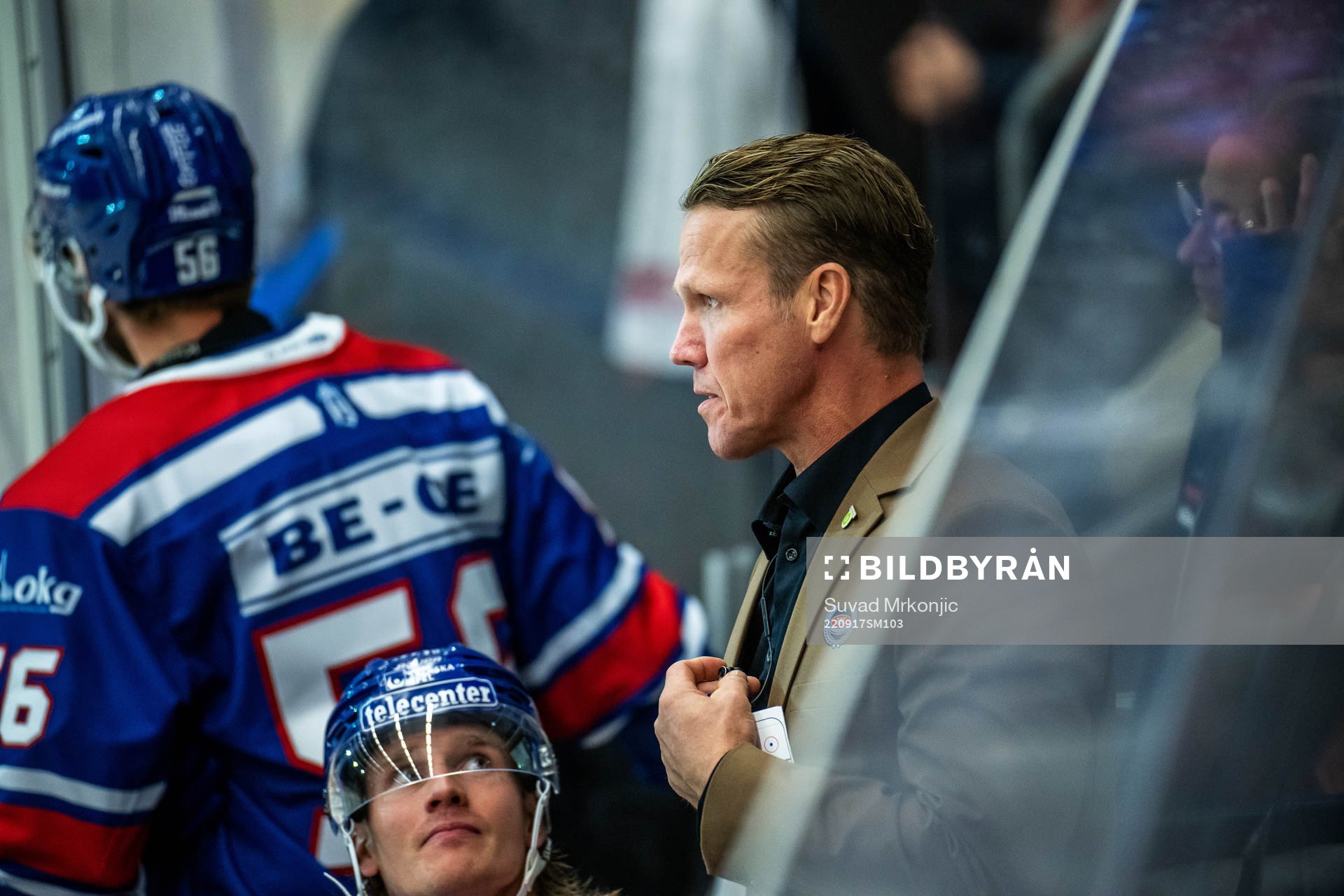 Oskarshamns assisterande tränare Mikael Holmqvist