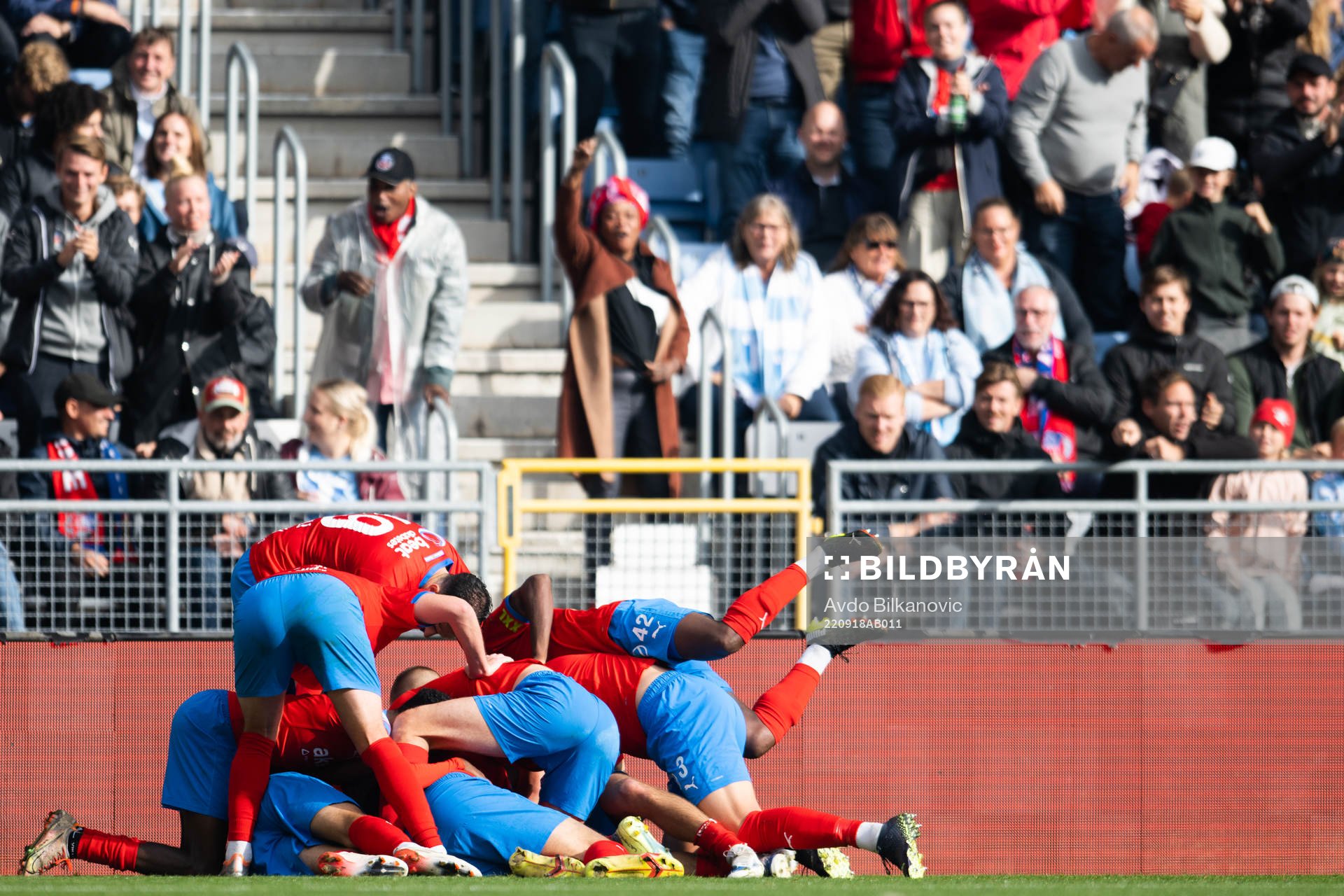 Helsingborgs Amar Muhsin jublar