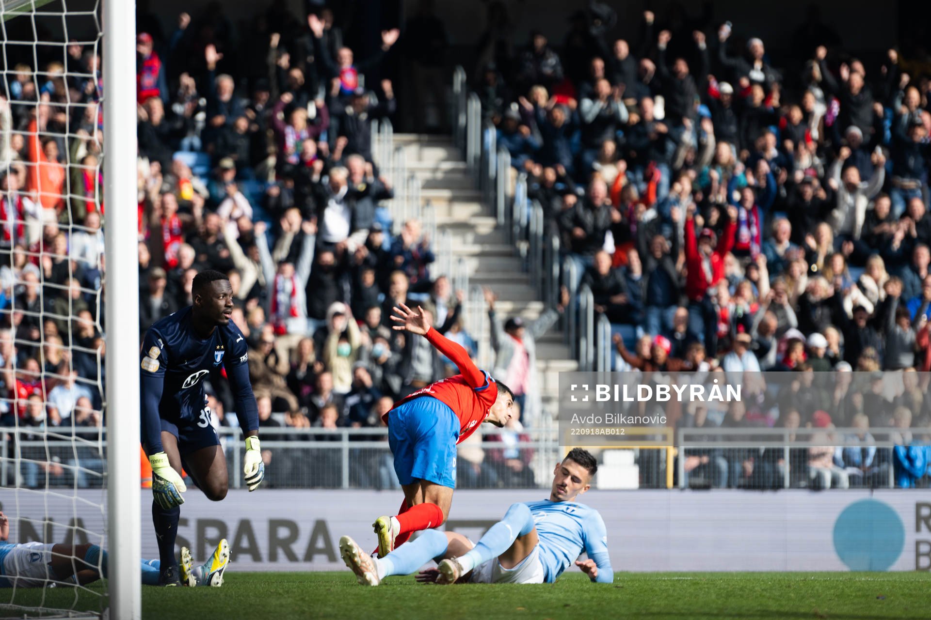 Helsingborgs Amar Muhsin jublar