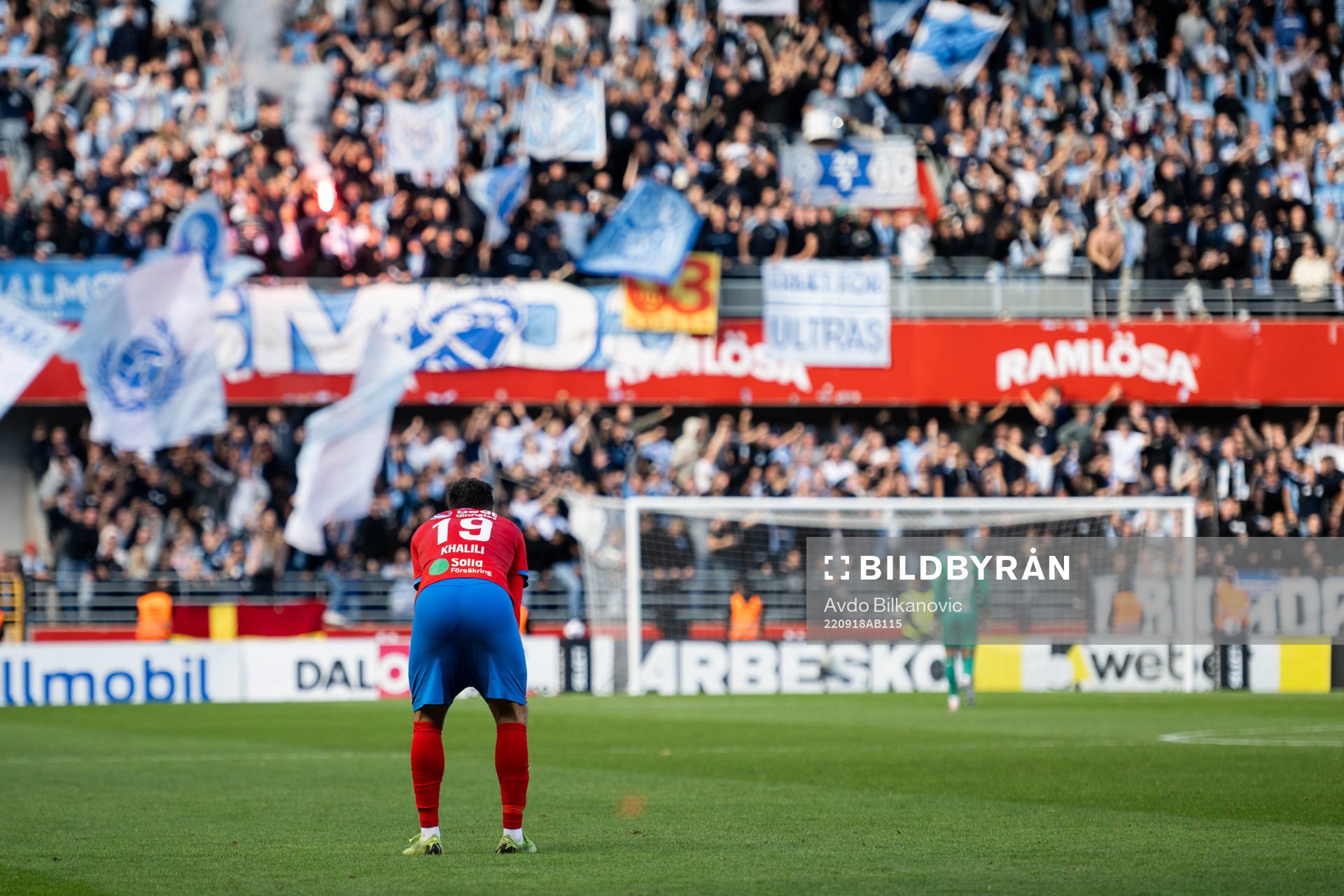Helsingborgs Abdul Rahman Khalili deppar