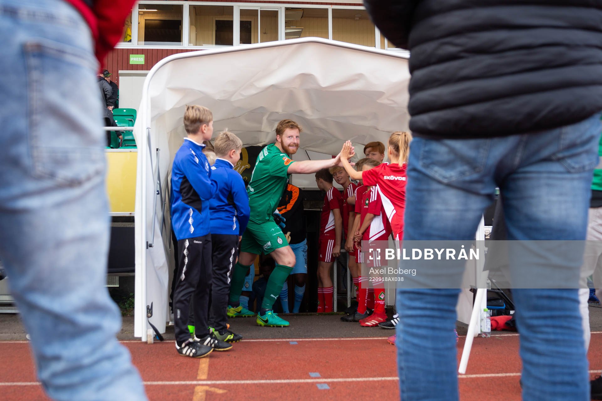 AFC Eskilstunas målvakt Nick Wolters