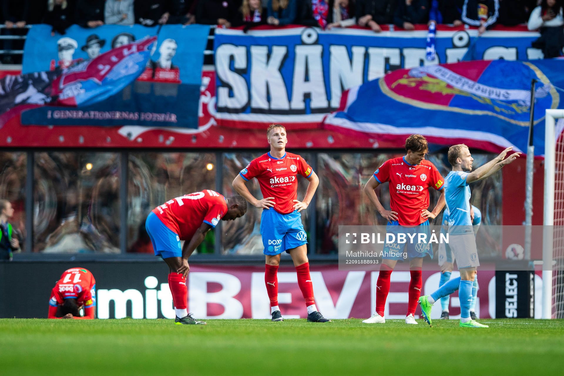 Helsingborgs Diego Cesar De Oliveira, Casper Widell och