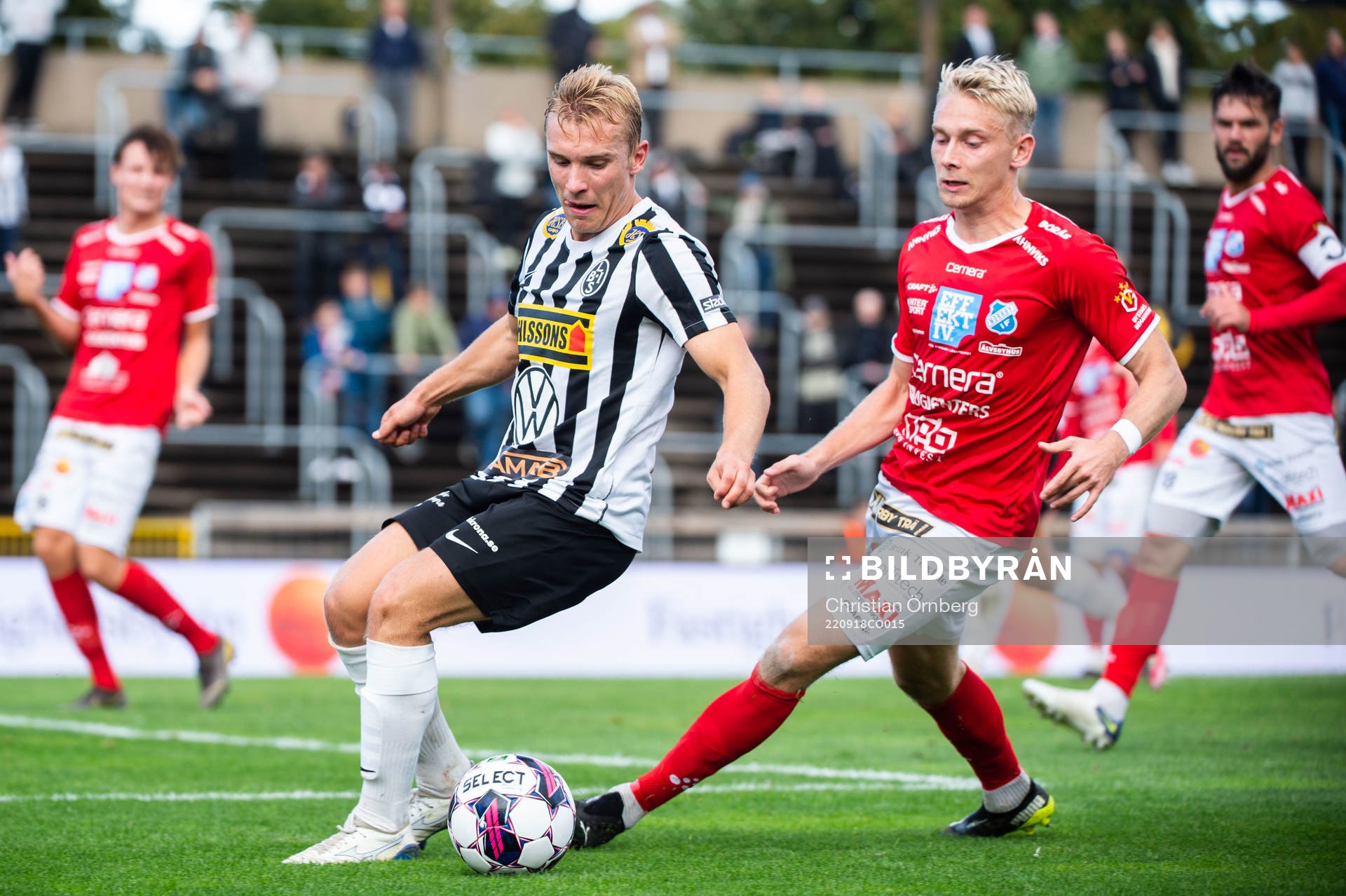 Landskronas Edvin Dahlqvist och Norrbys Johan Brannefalk