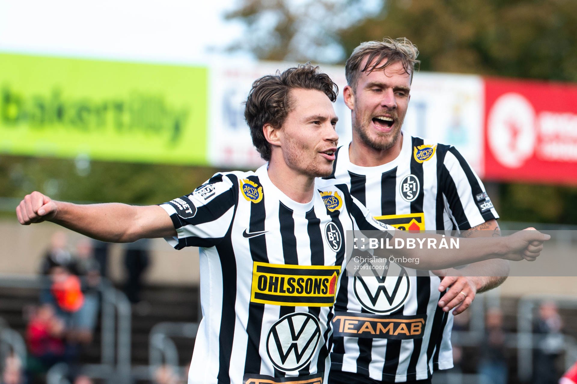 Landskronas Filip Ottosson jublar