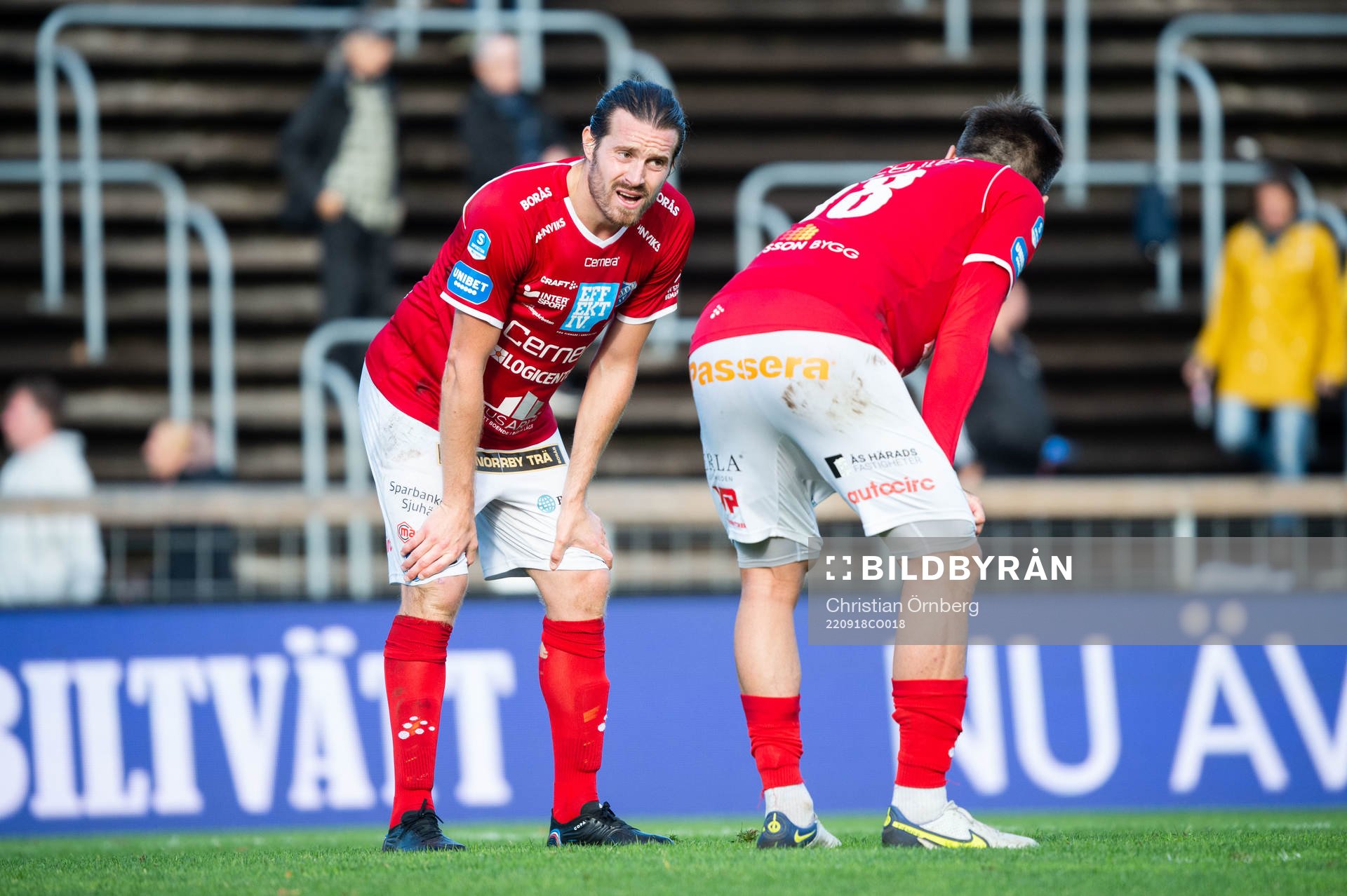 Norrbys Nino Osmanagic och Ivo Pekalski deppar