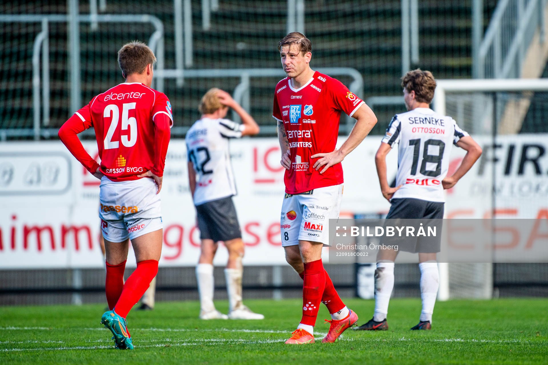 Norrbys Victor Karlsson och Nicklas Savolainen deppar