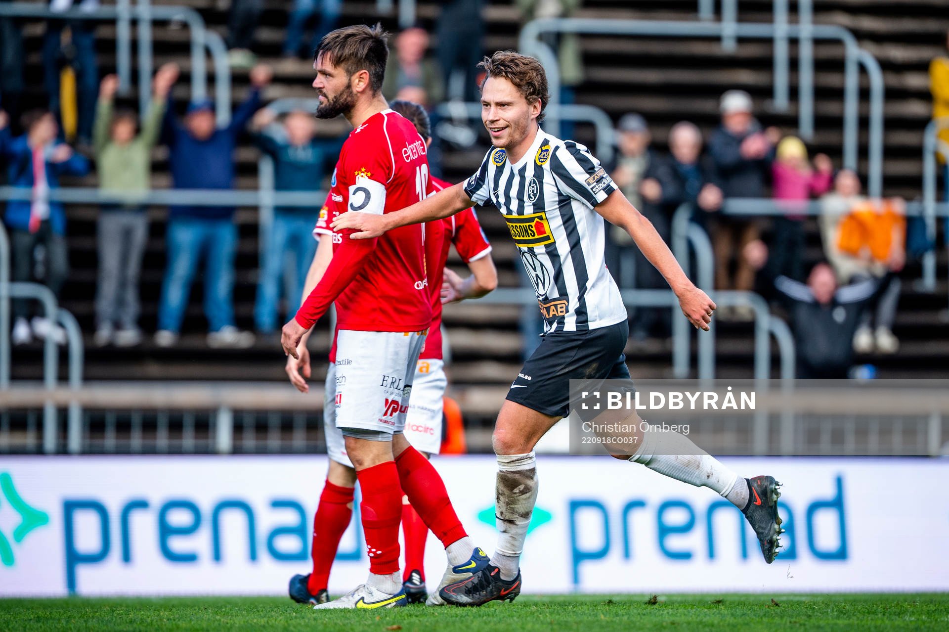 Landskronas Filip Ottosson jublar
