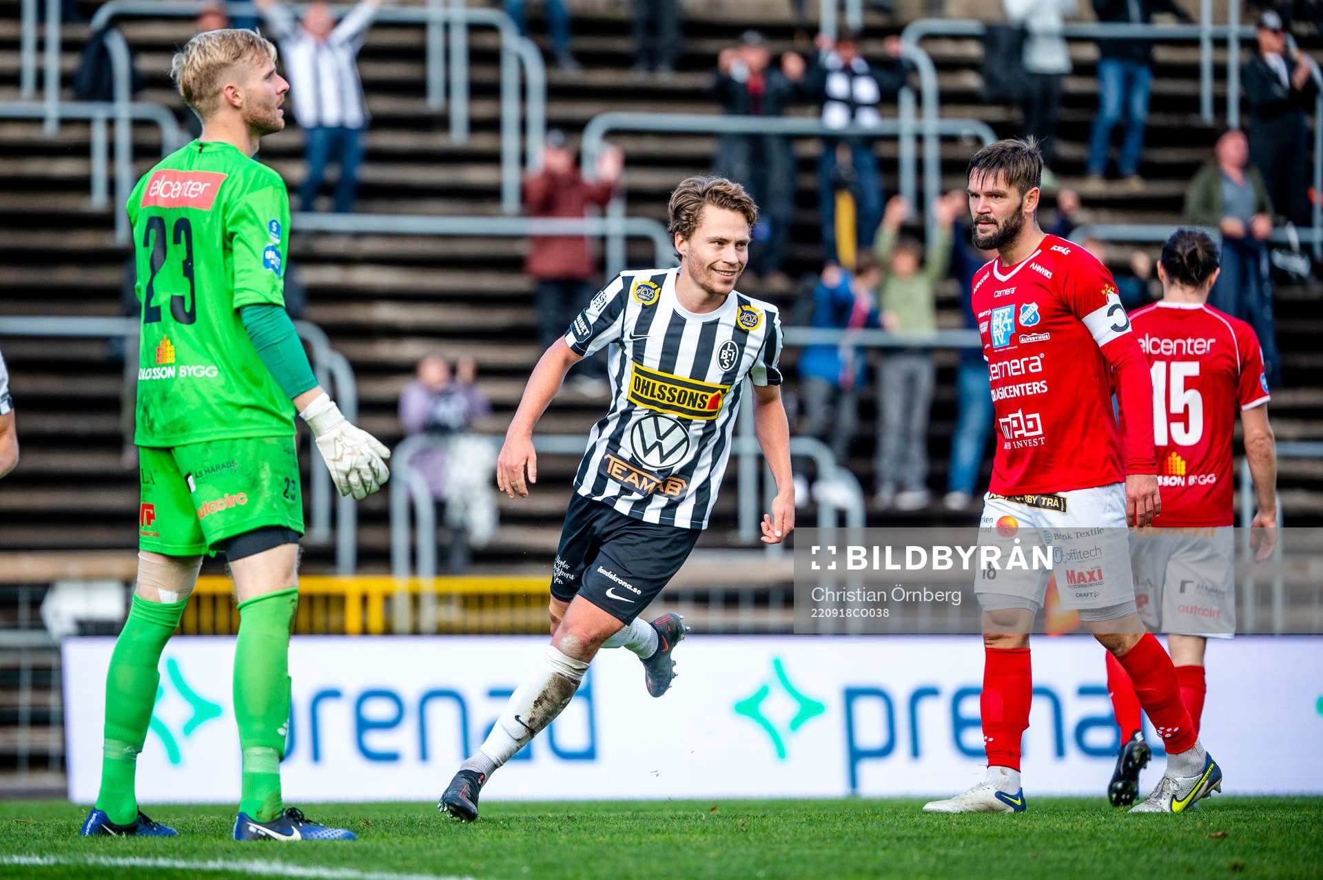 Landskronas Filip Ottosson jublar