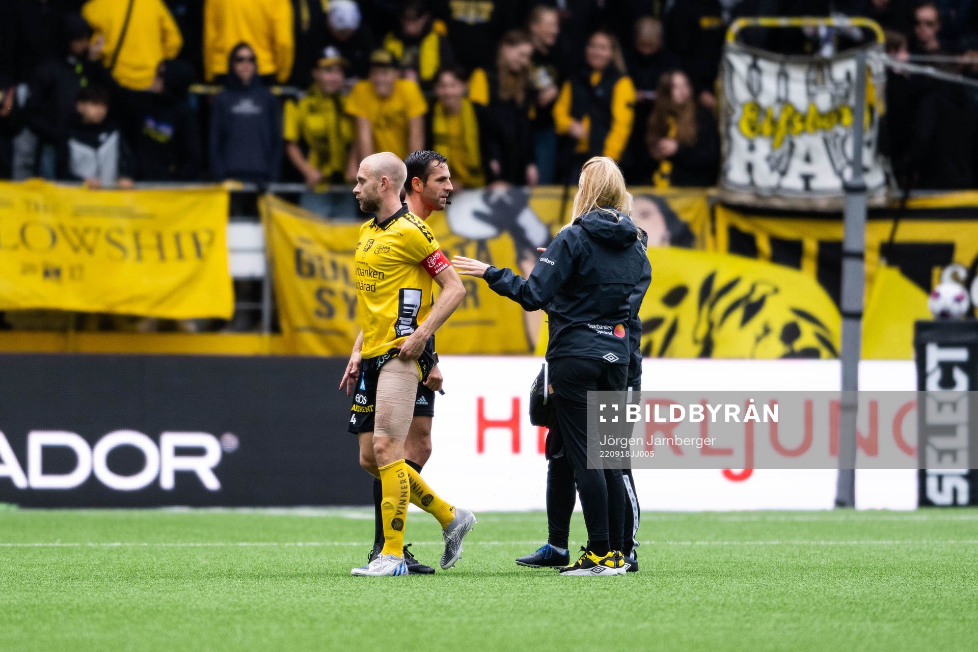 Elfsborgs Johan Larsson har ont
