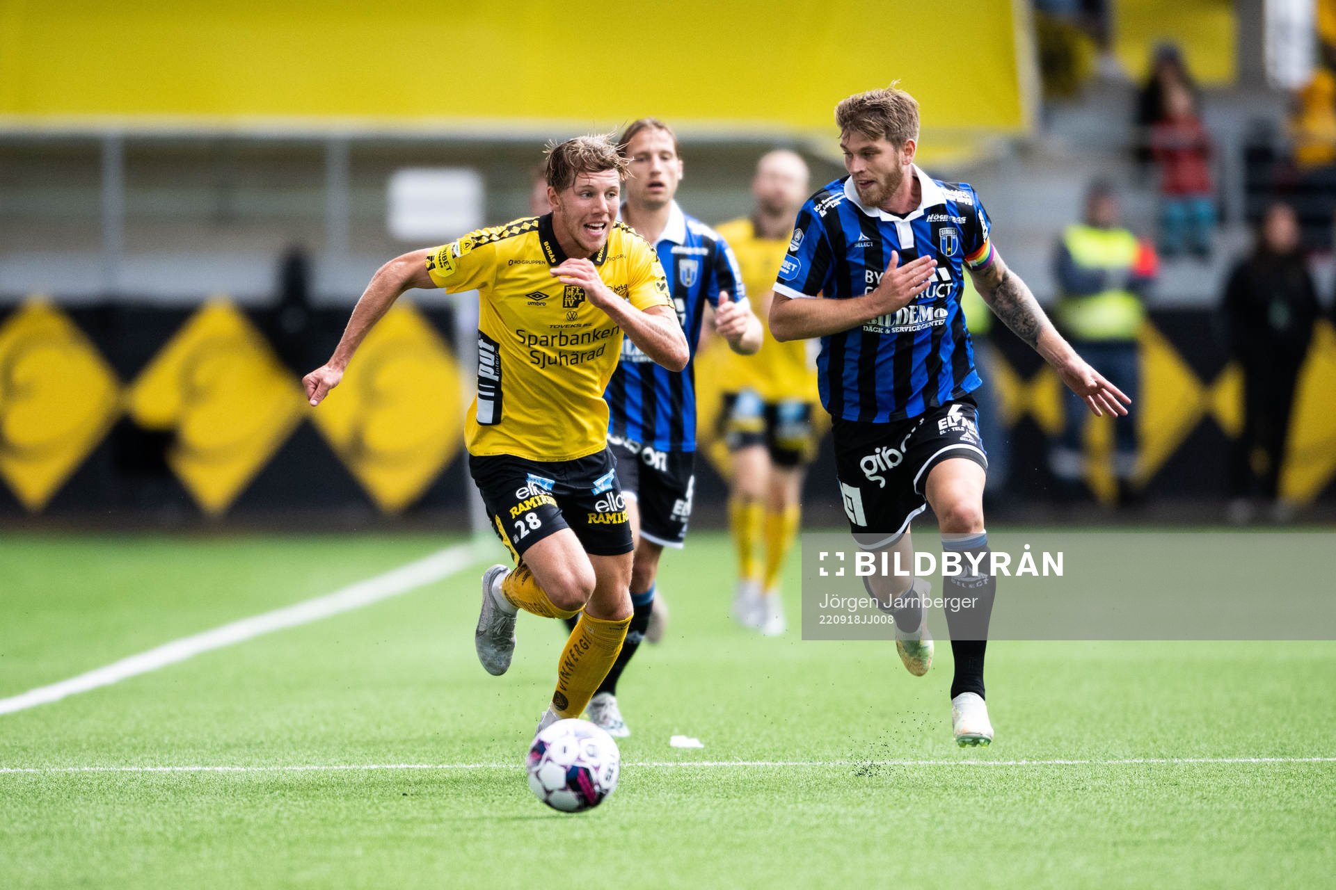 Elfsborgs Noah Söderberg och Sirius Marcus Klingenberg