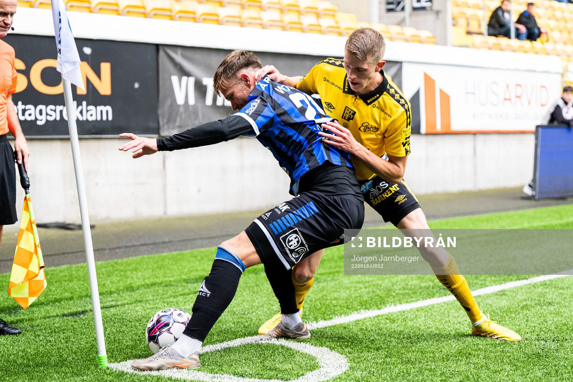 Sirius Dennis Widgren och Elfsborgs Alexander Bernhardsson