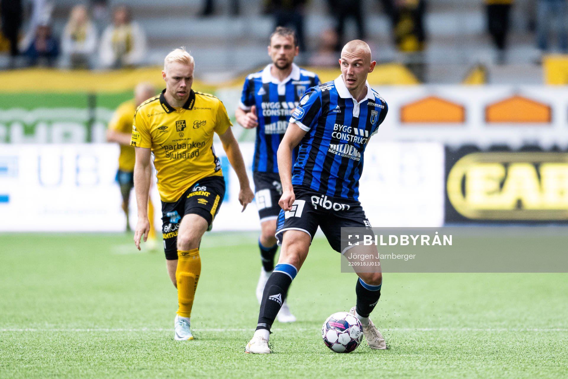 Elfsborgs Sveinn Gudjohnsen och Sirius Jakob Voelkerling