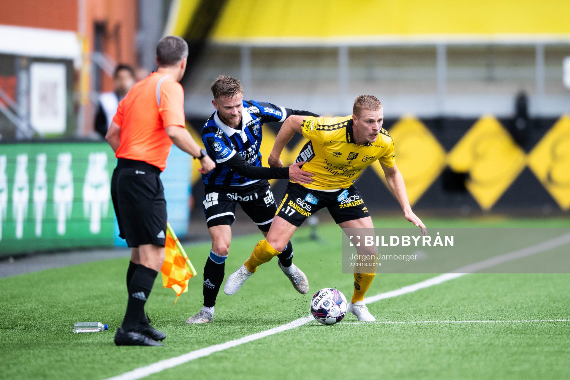 Sirius Dennis Widgren och Elfsborgs Per Frick