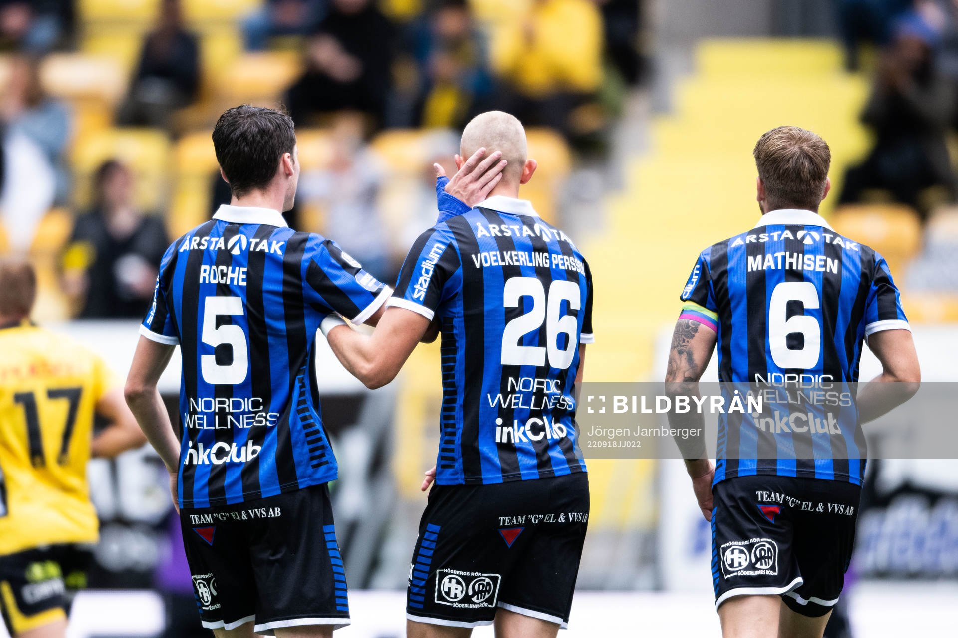 Sirius Jamie Roche, Jakob Voelkerling Persson och Marcus